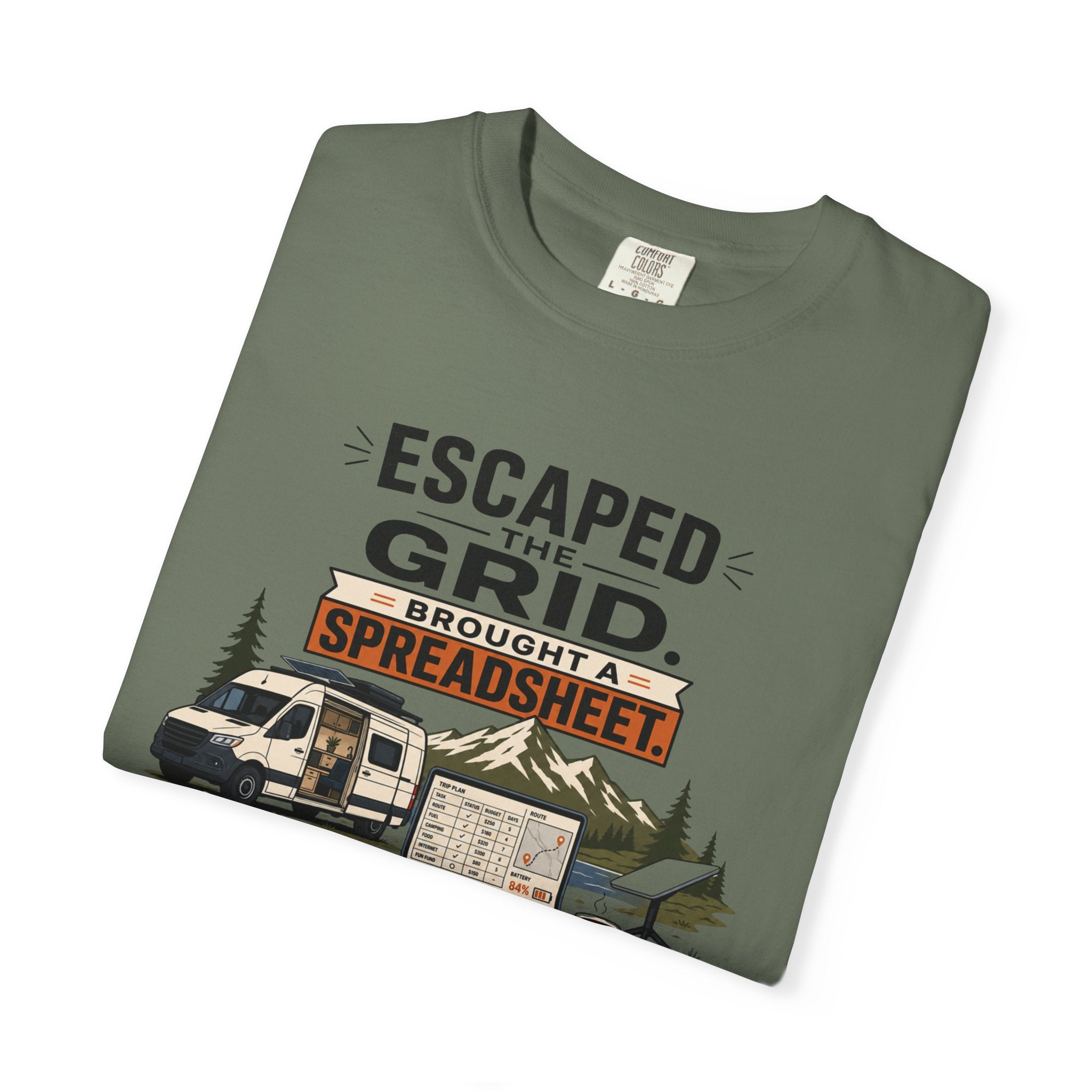 Escaped The Grid Brought A Spreadsheet - T-Shirt