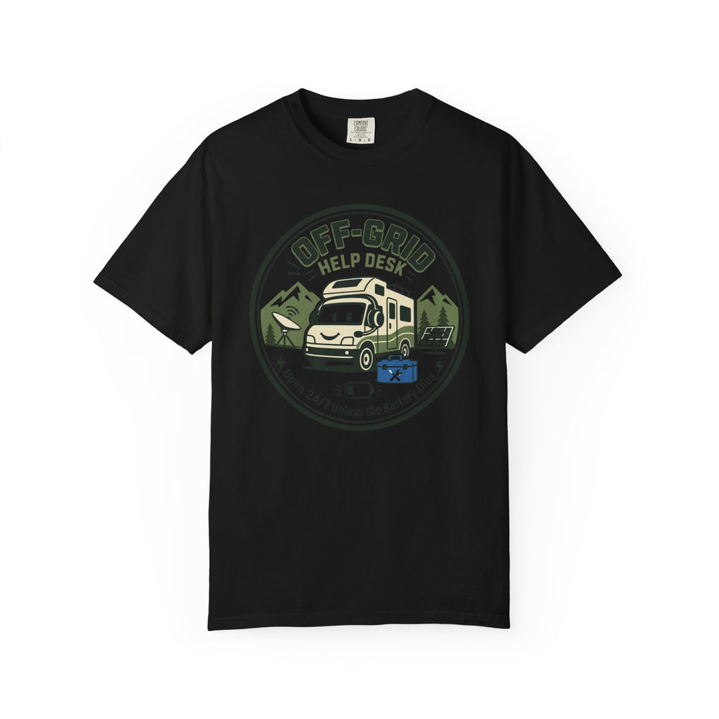 Off Grid Help Desk - T-Shirt