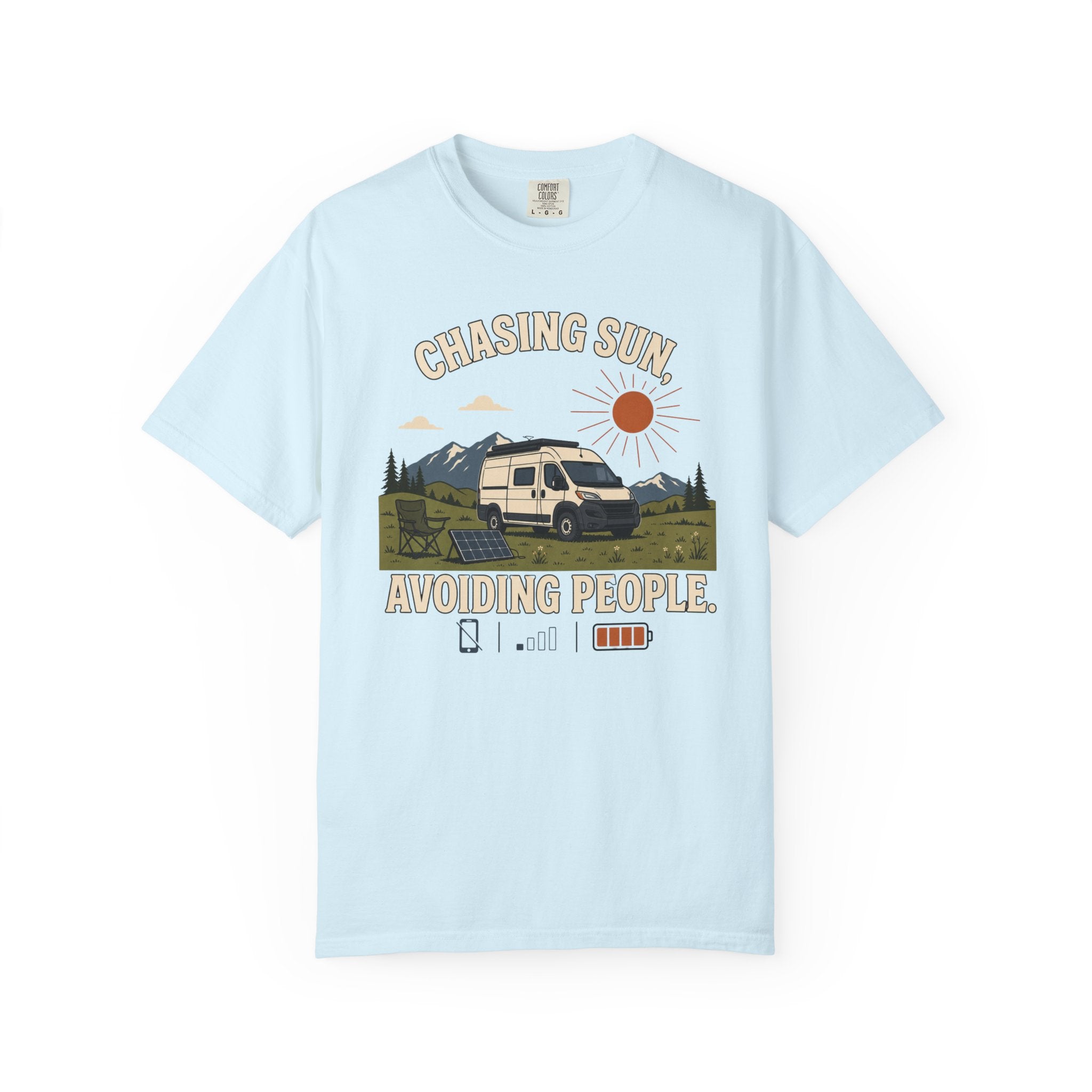 Chasing Sun Avoiding People - T-Shirt