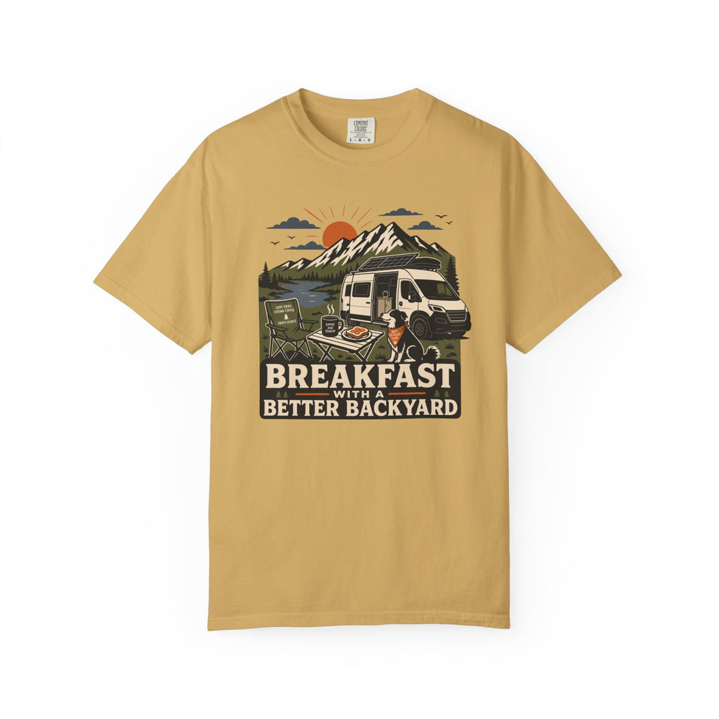 Breakfast With A Better Backyard - T-Shirt