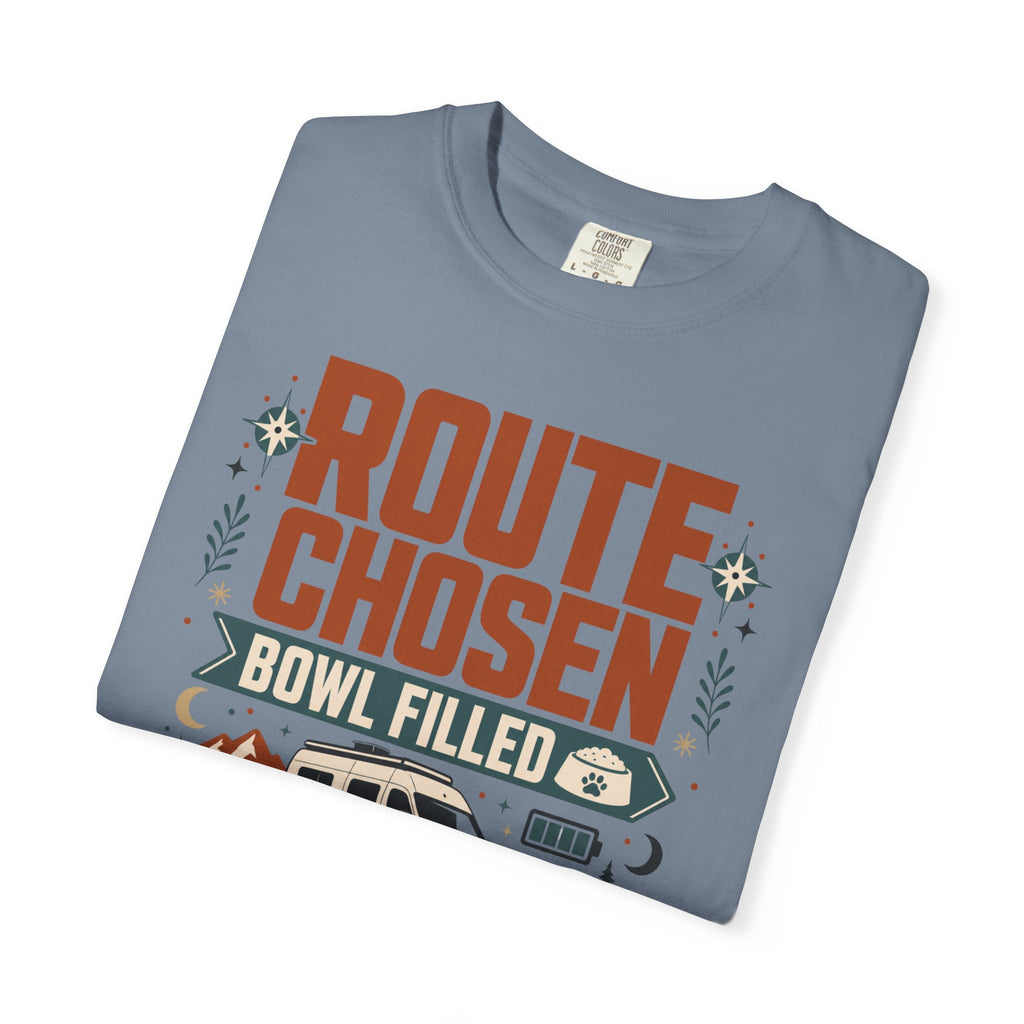 Route Chosen Bowl Filled Doubt Muted - T-Shirt