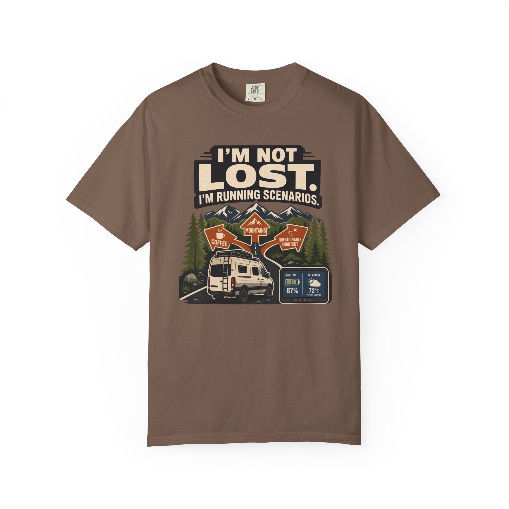 I M Not Lost I M Running Scenarios - T-Shirt