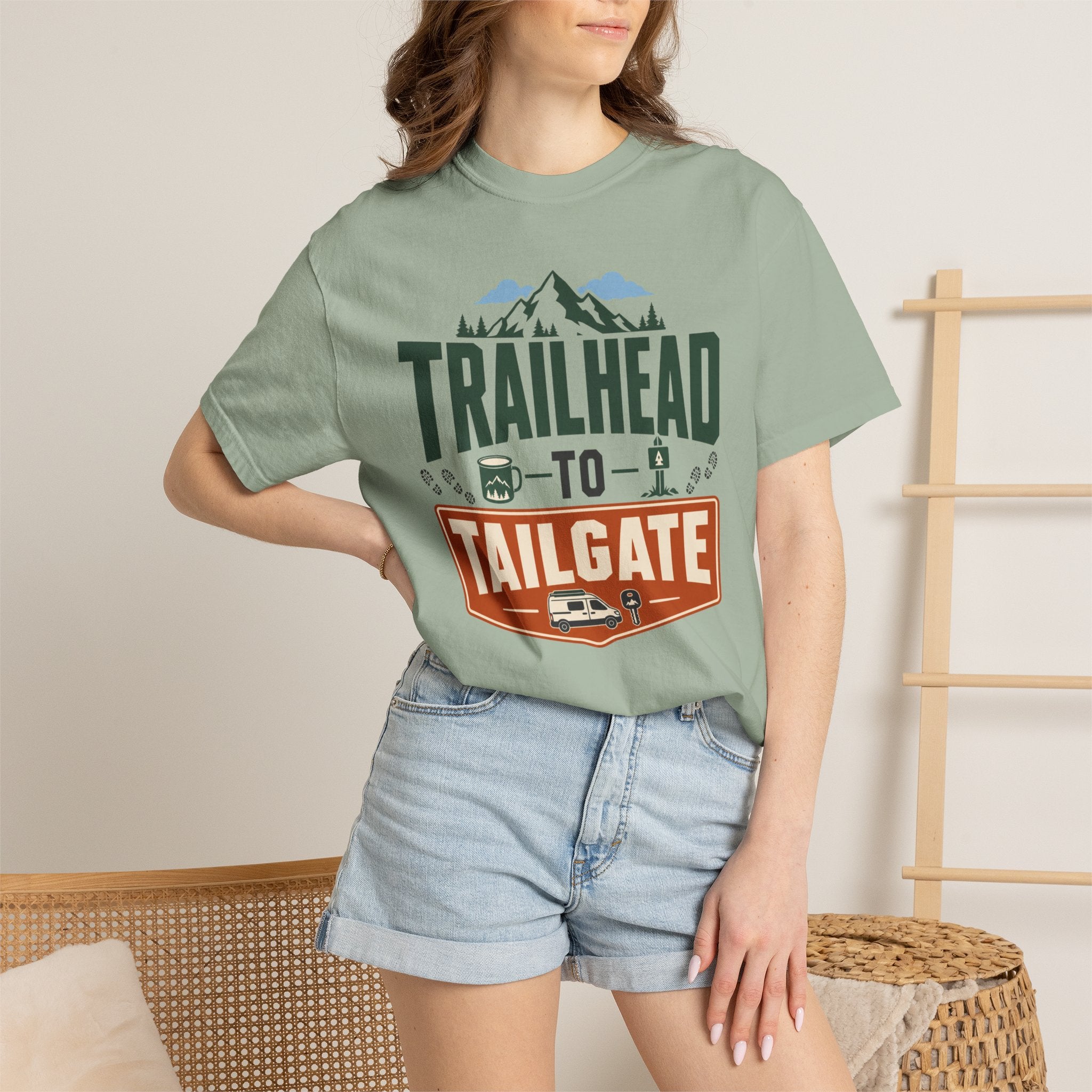 Trailhead To Tailgate - T-Shirt