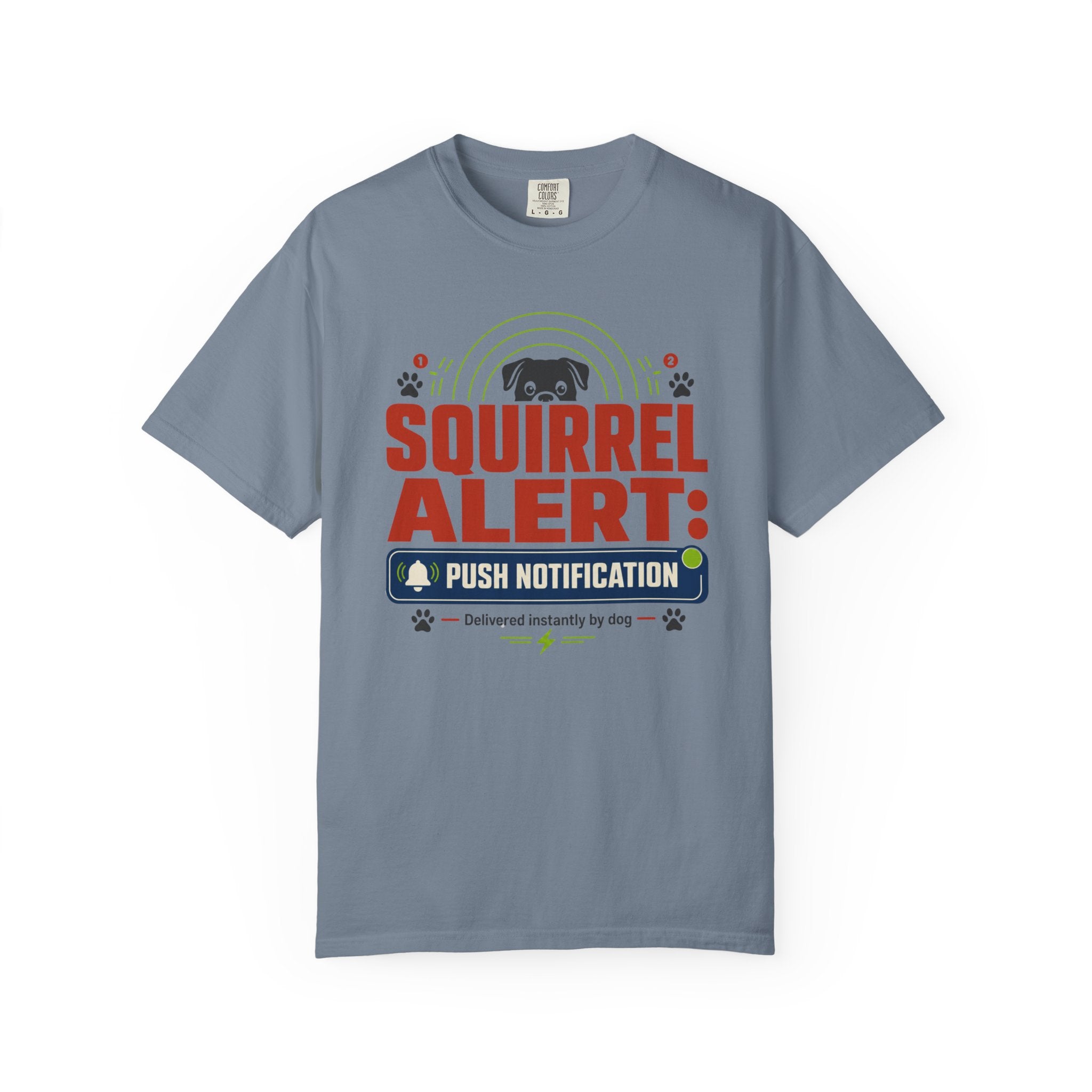 Squirrel Alert Push Notification - T-Shirt