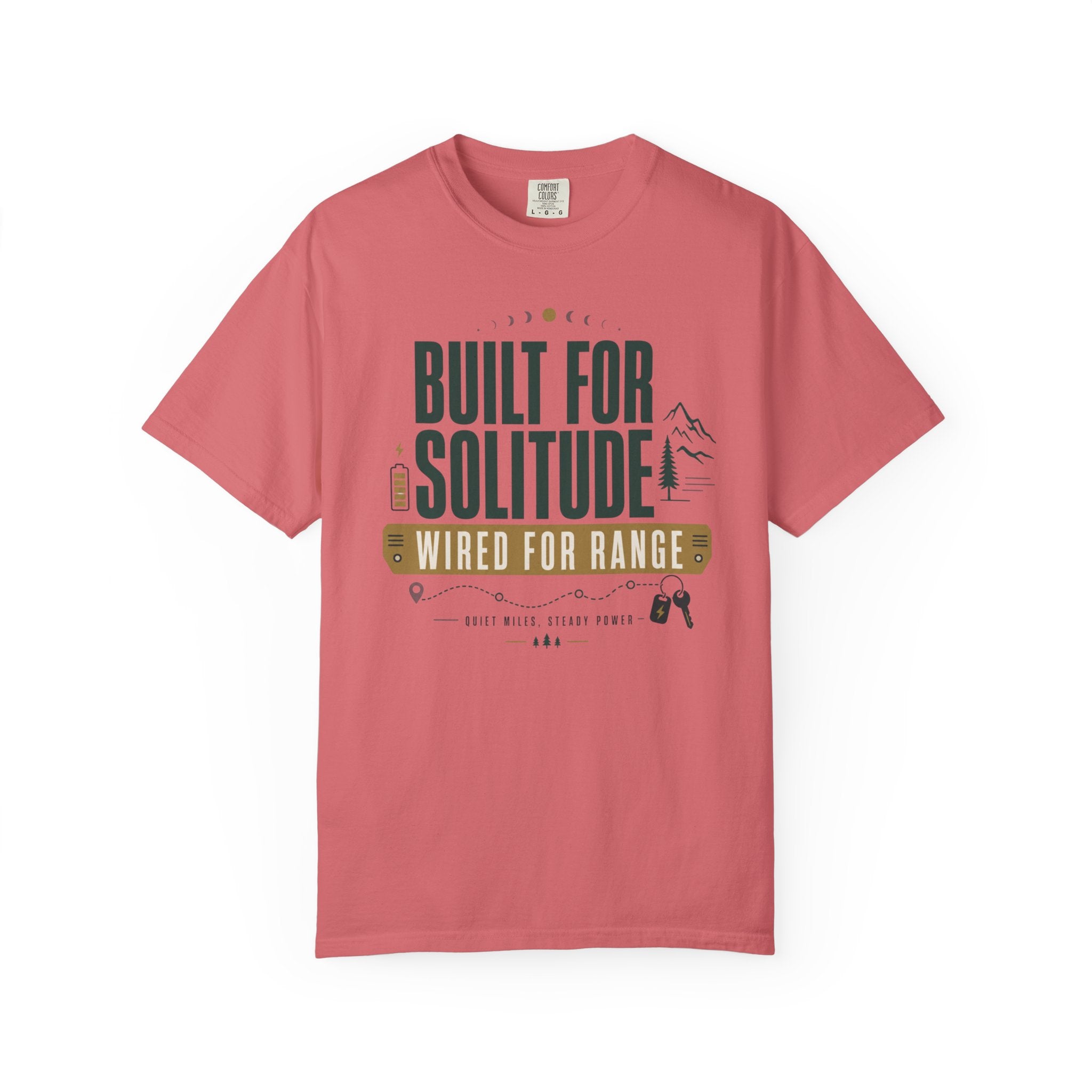 Built For Solitude Wired For Range - T-Shirt