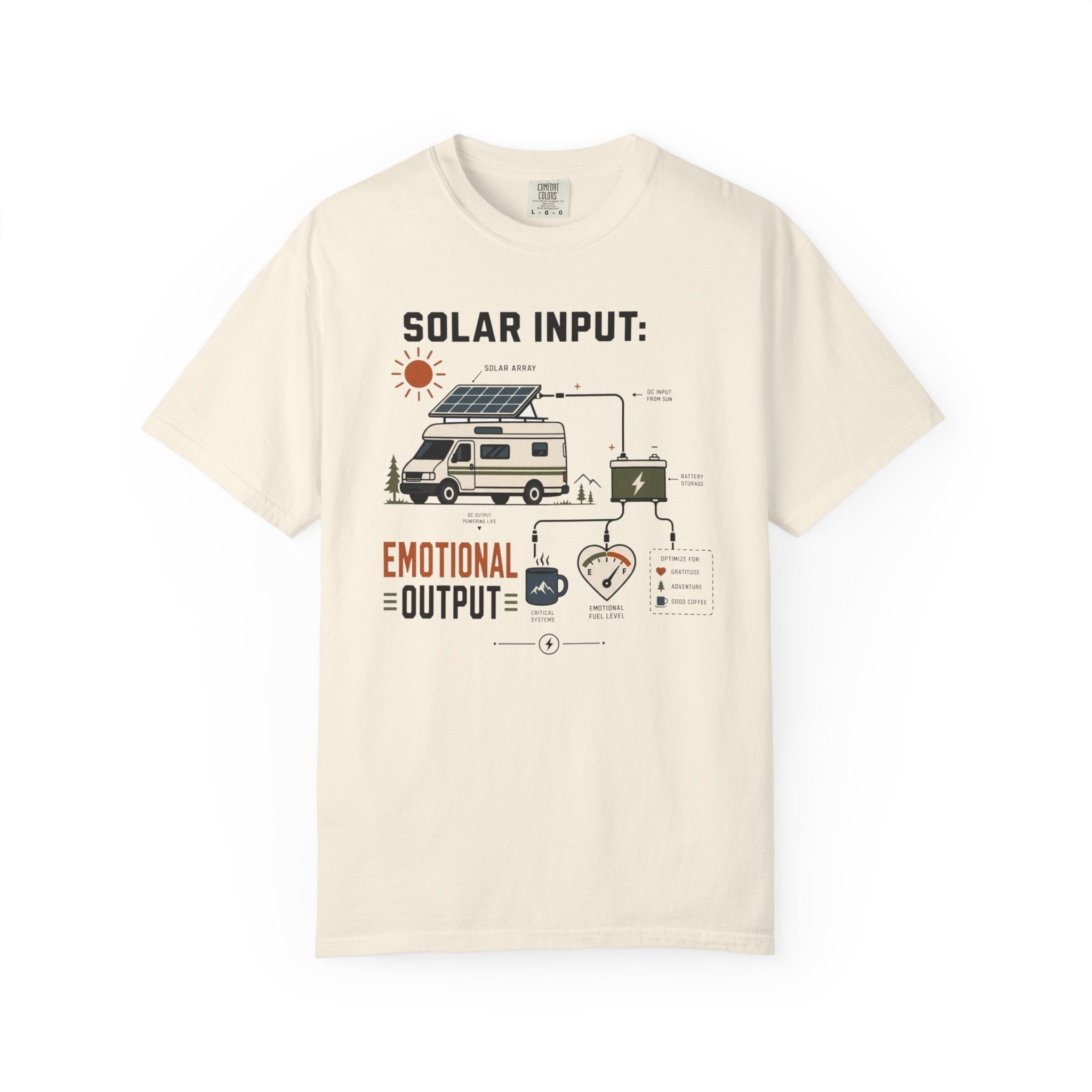 Solar Input Emotional Output - T-Shirt