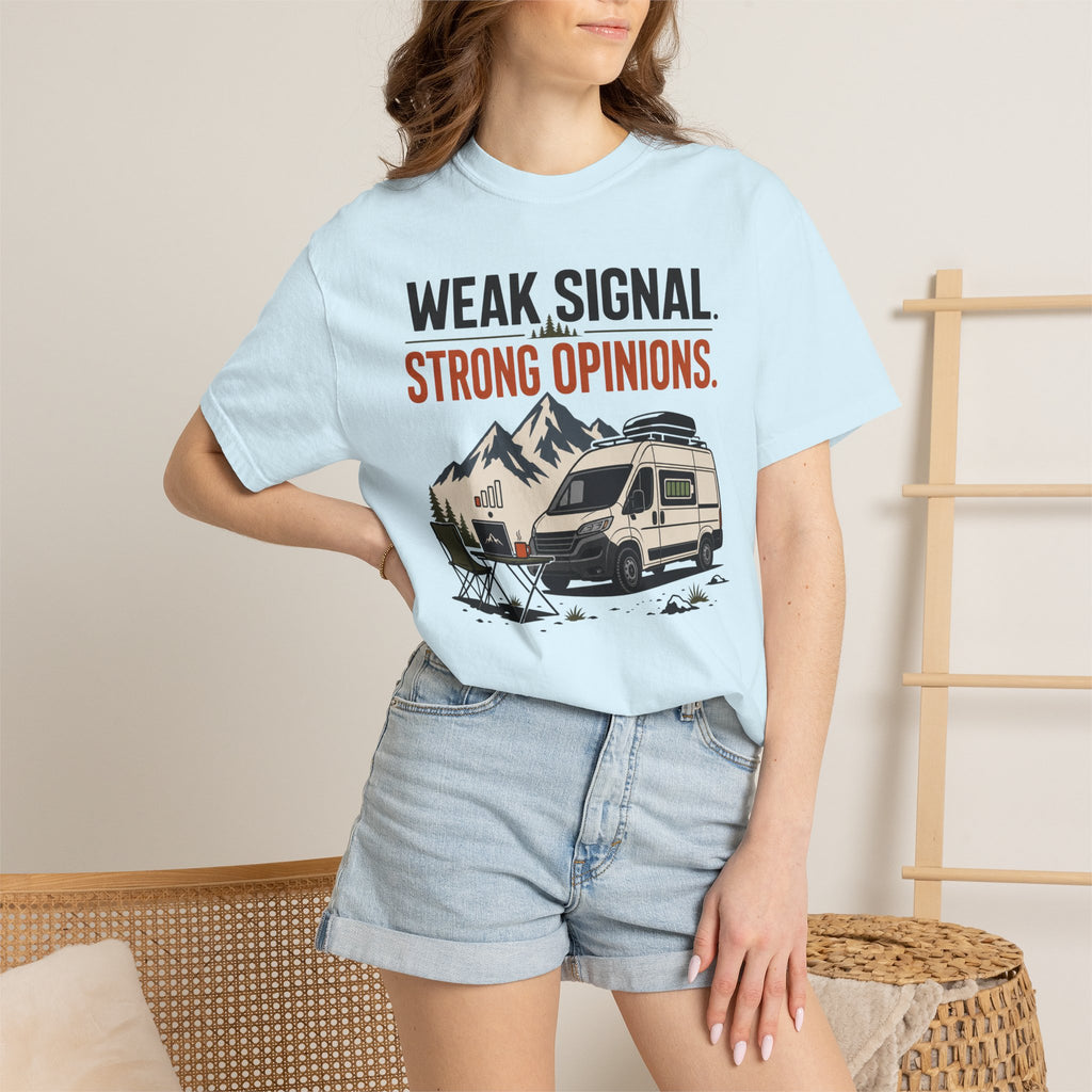 Weak Signal Strong Opinions - T-Shirt