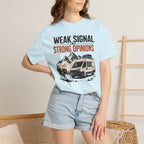 Weak Signal Strong Opinions - T-Shirt