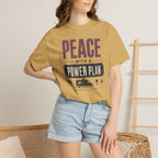 Peace With A Power Plan - T-Shirt