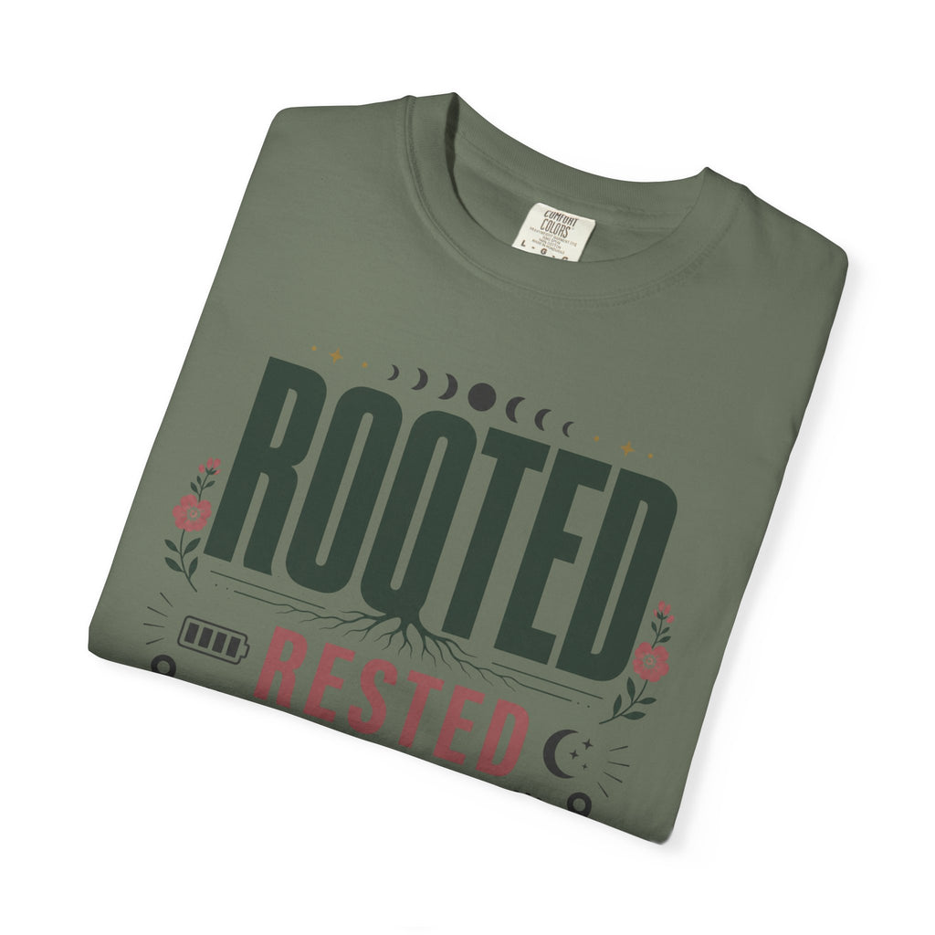 Rooted Rested Ready To Roam - T-Shirt