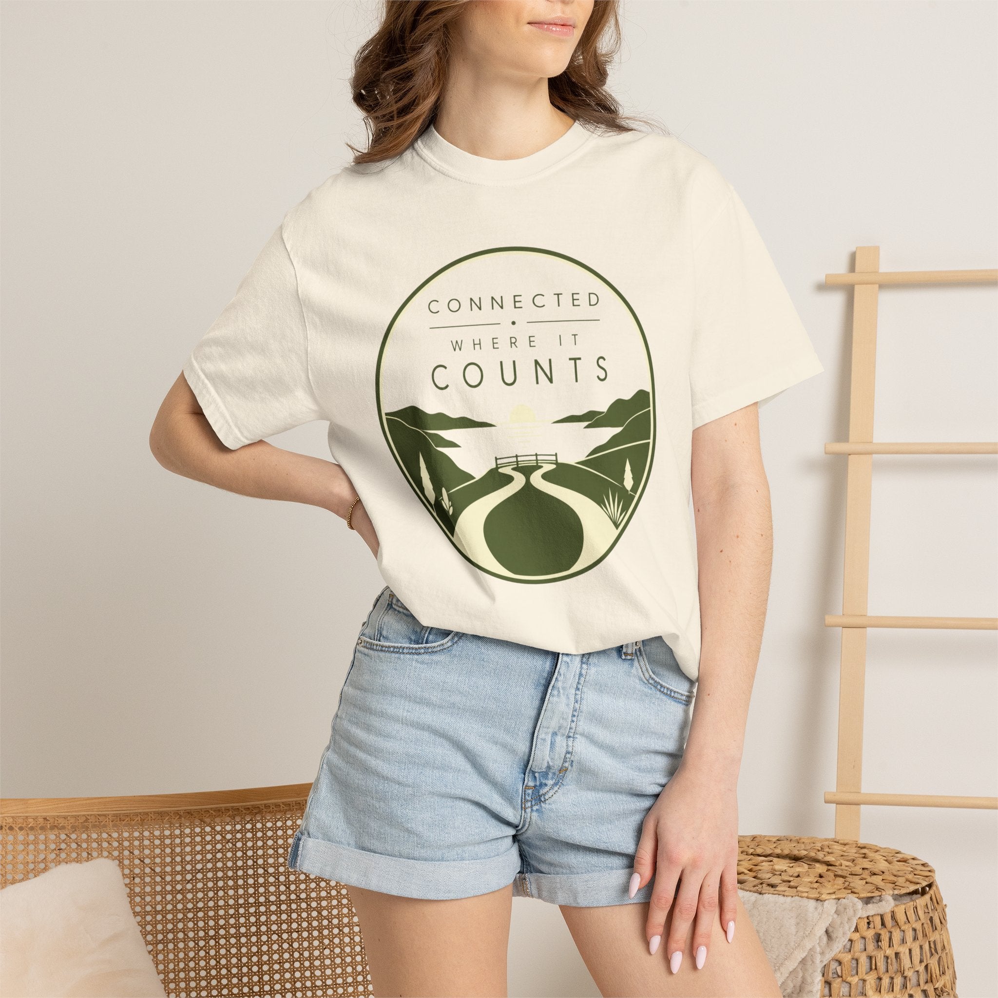 Connected Where It Counts - T-Shirt