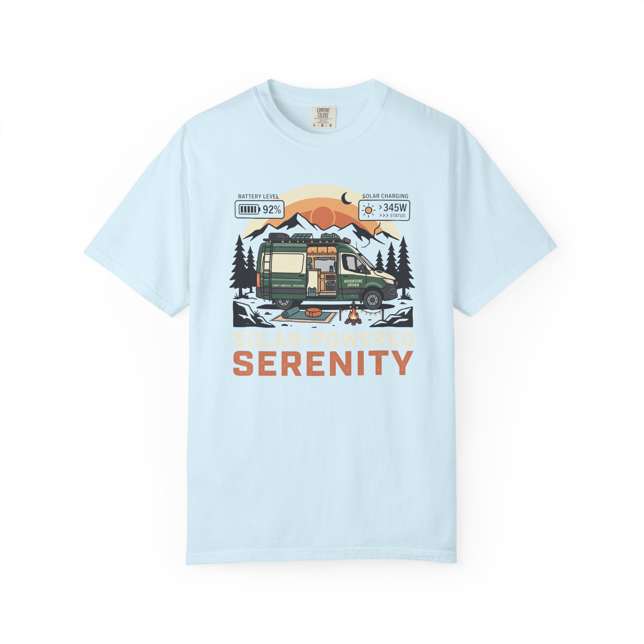 Solar-Powered Serenity - T-Shirt