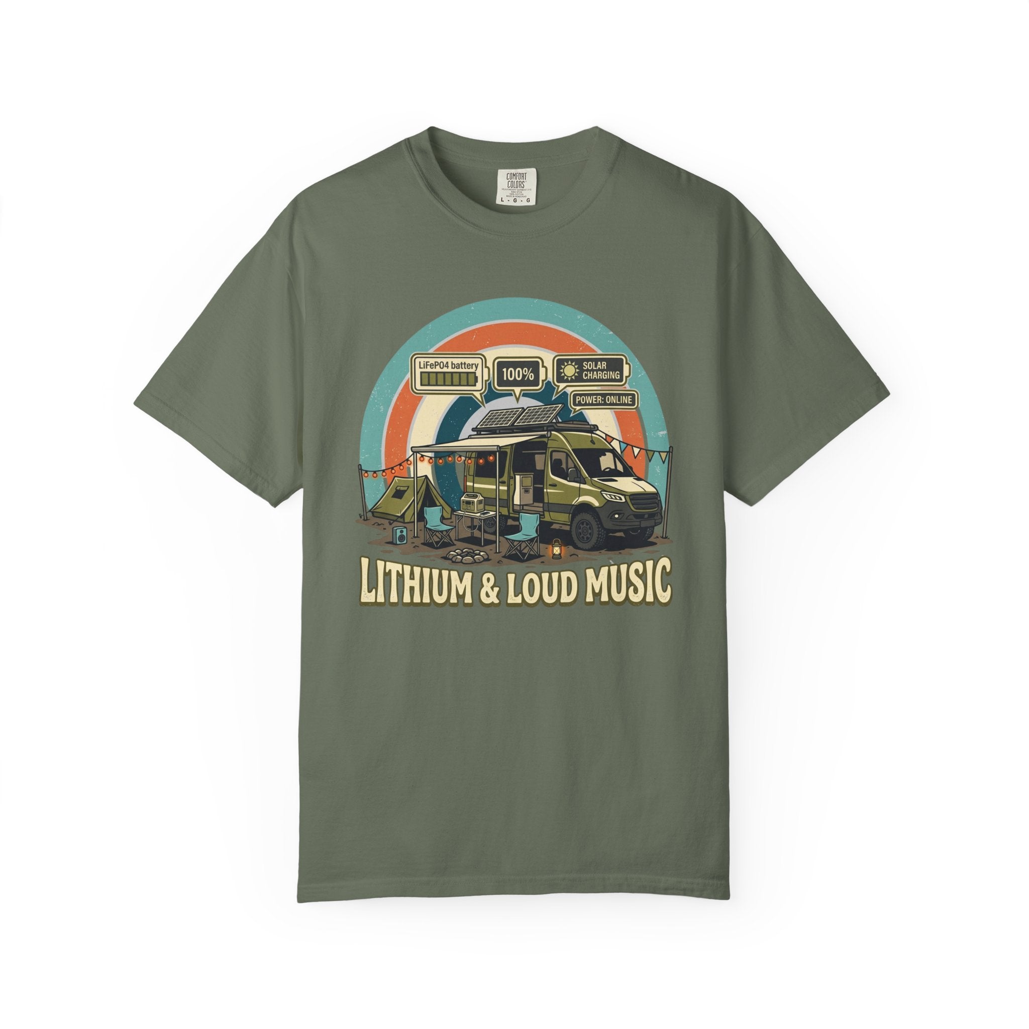 Lithium and Loud Music - T-Shirt