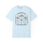 Powered By Sunshine And Technology - T-Shirt