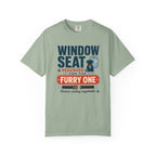 Window Seat Reserved For The Furry One - T-Shirt