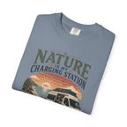 Nature Is My Charging Station - T-Shirt