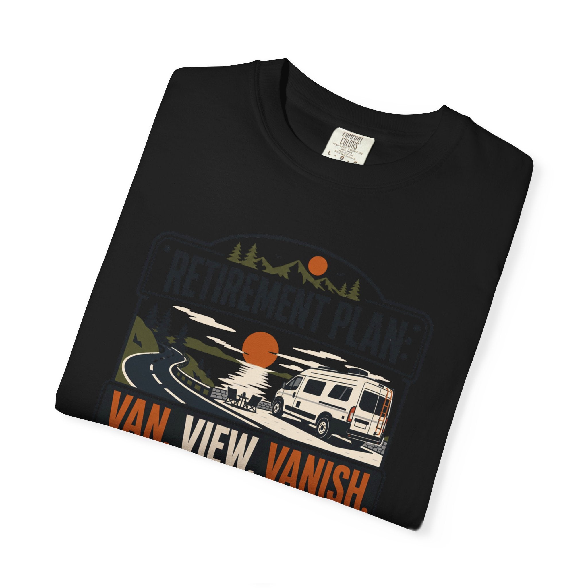 Retirement Plan Van View Vanish - T-Shirt