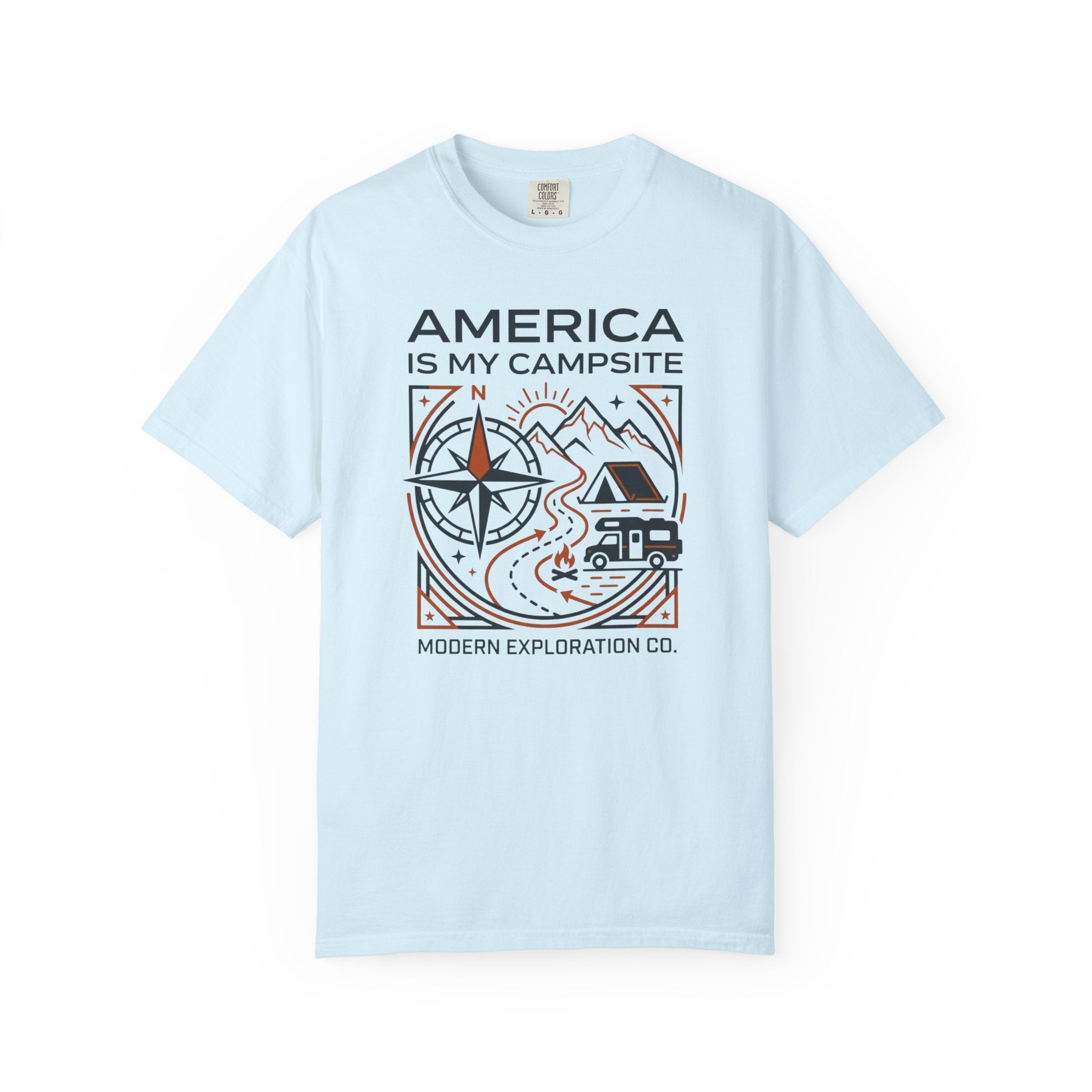 America Is My Campsite - T-Shirt