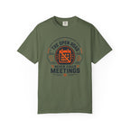 The Open Road Never Calls Meetings - T-Shirt