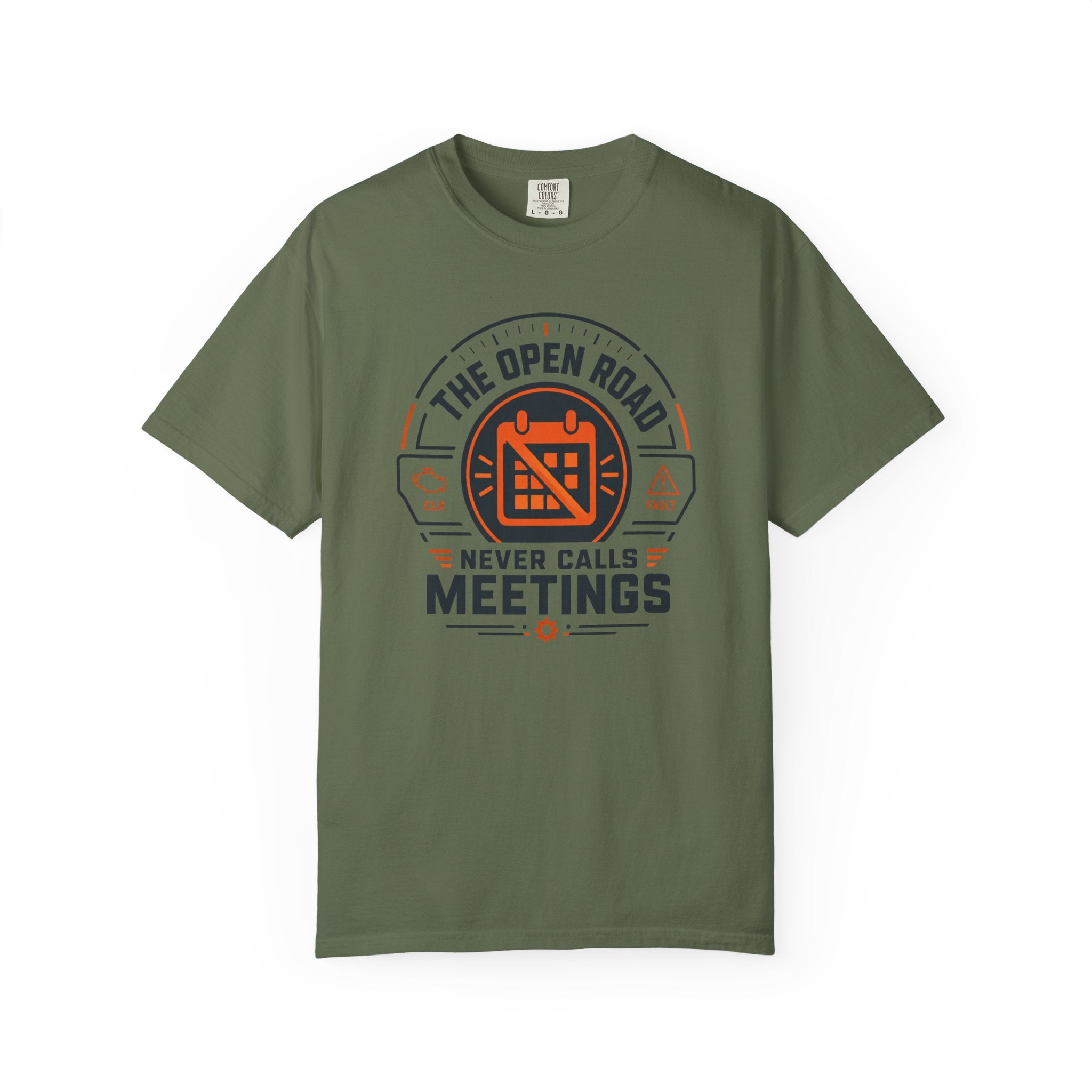 The Open Road Never Calls Meetings - T-Shirt