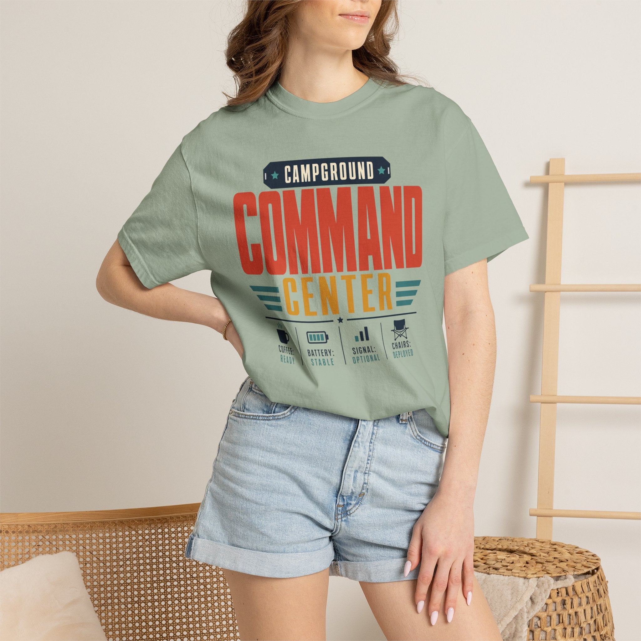 Campground Command Center - T-Shirt