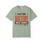 Caution Battery Mood Swings - T-Shirt