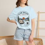 Slow Roads Soft Mornings - T-Shirt
