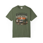 Fuelled By Espresso and Solar Panels - T-Shirt