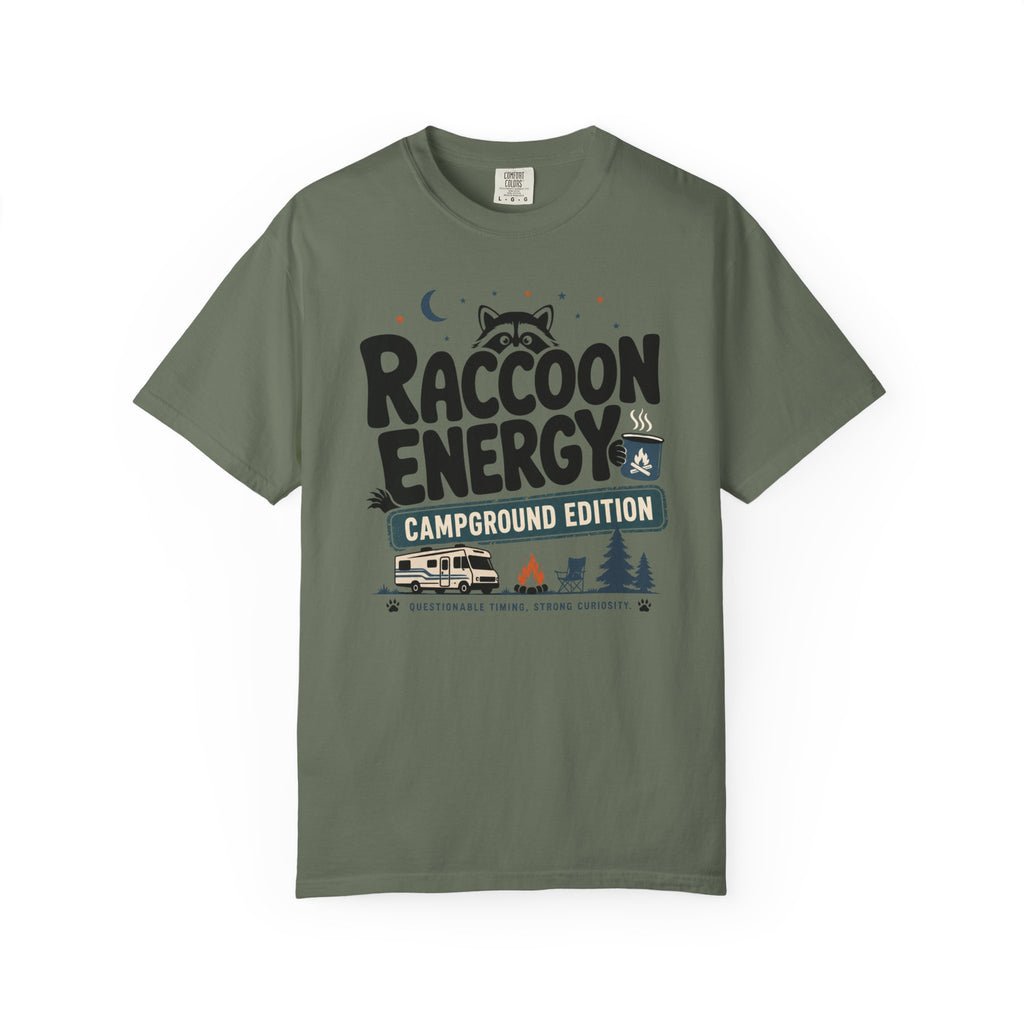 Raccoon Energy Campground Edition - T-Shirt