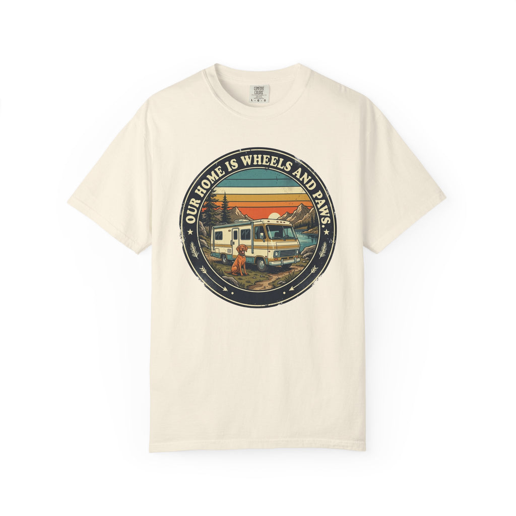 Our Home Is Wheels And Paws - T-Shirt
