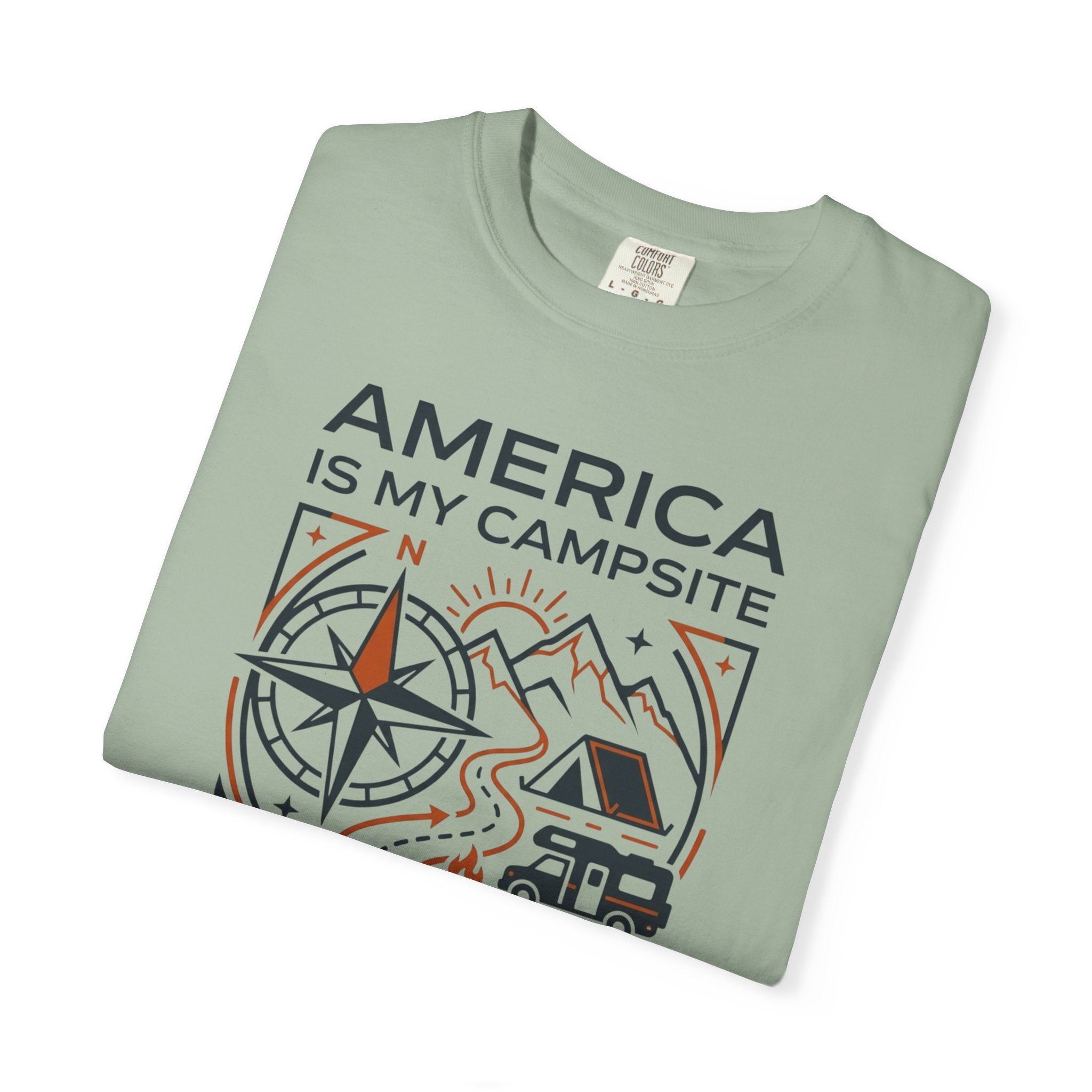 America Is My Campsite - T-Shirt