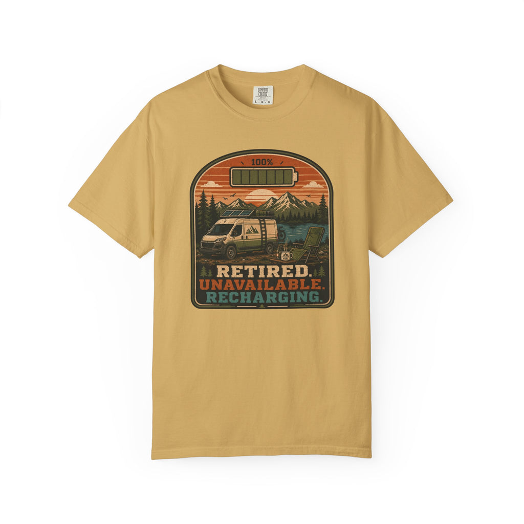 Retired Unavailable Recharging - T-Shirt