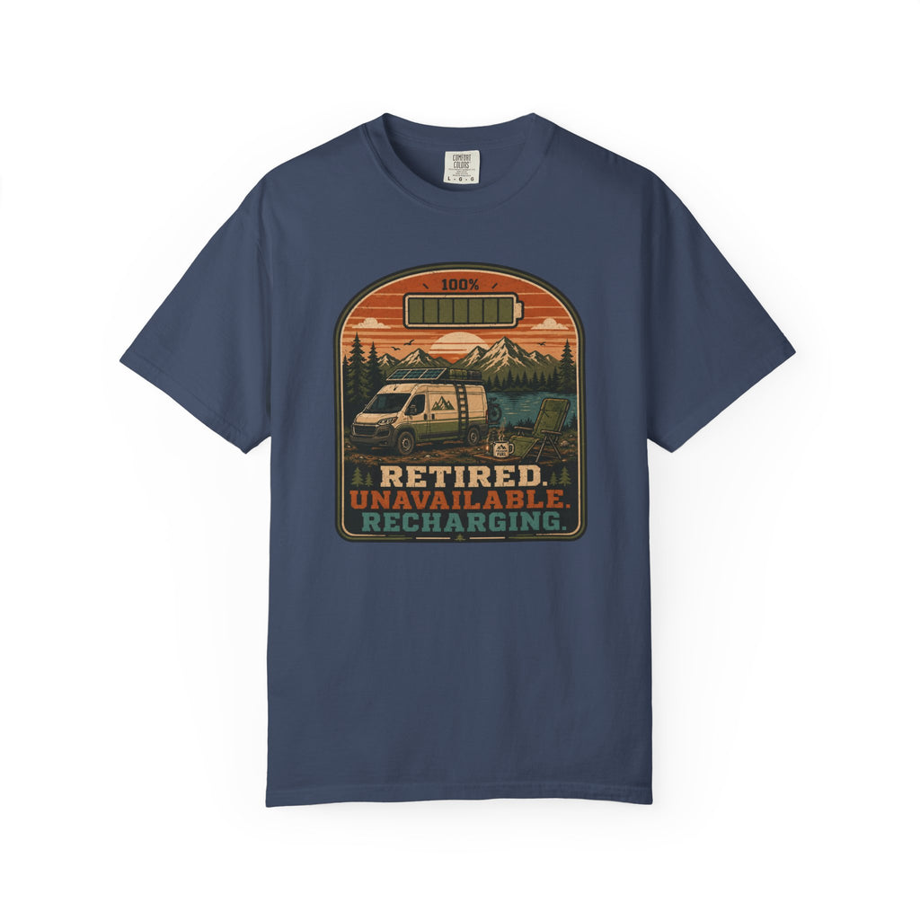 Retired Unavailable Recharging - T-Shirt