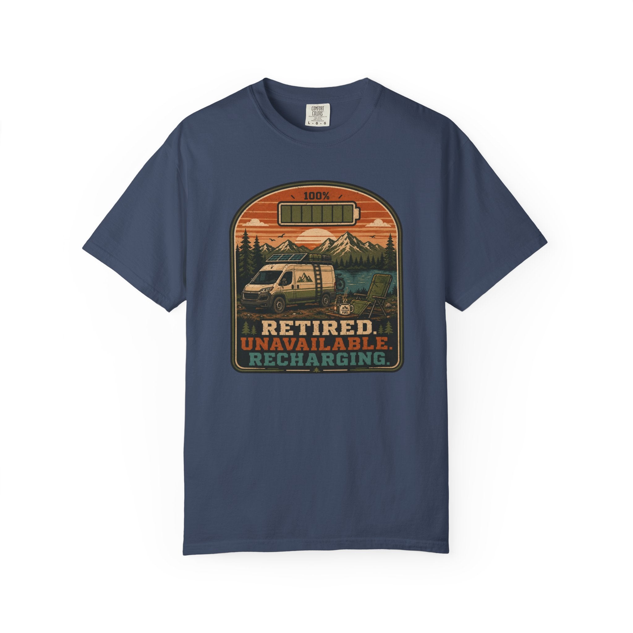 Retired Unavailable Recharging - T-Shirt