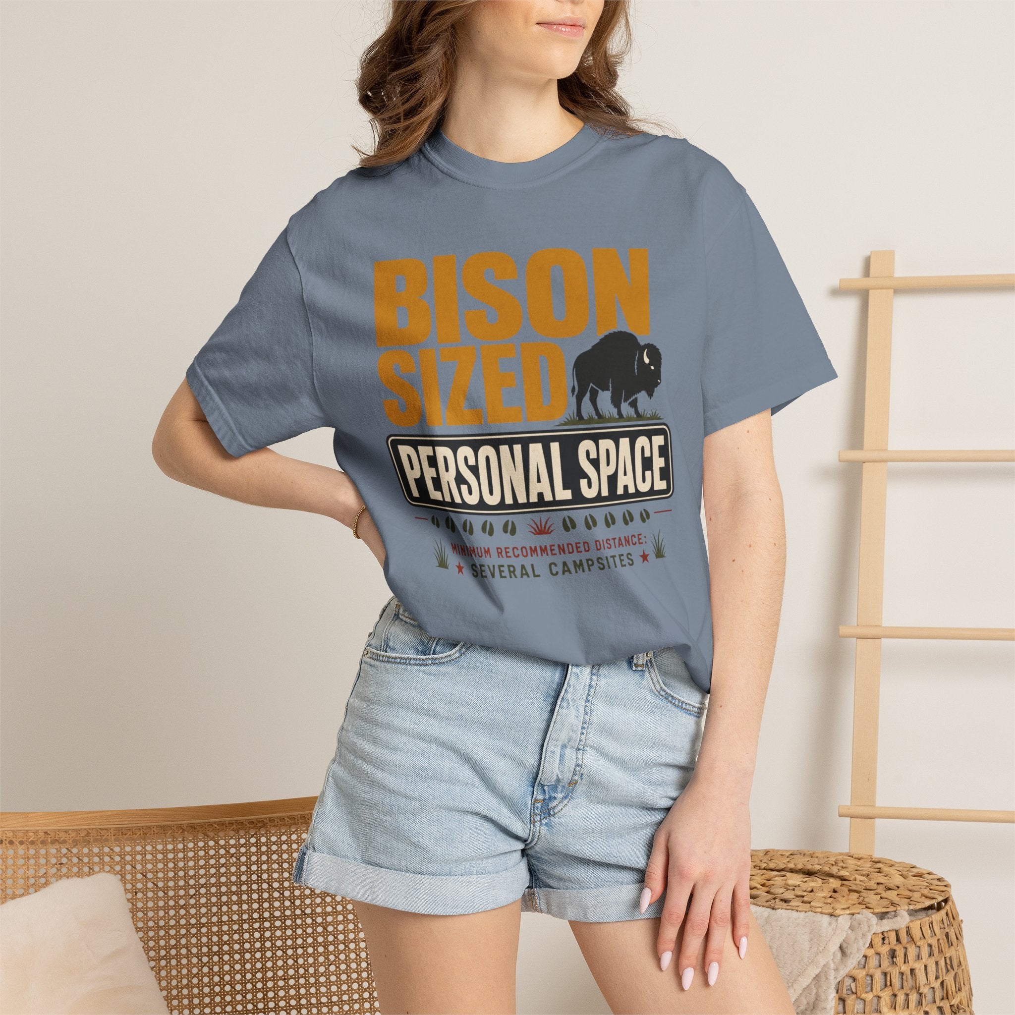 Bison Sized Personal Space - T-Shirt