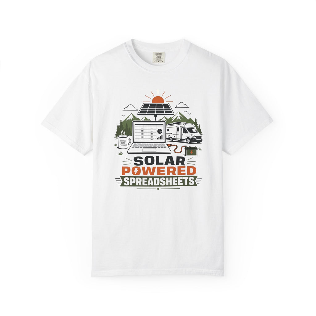 Solar Powered Spreadsheets - T-Shirt