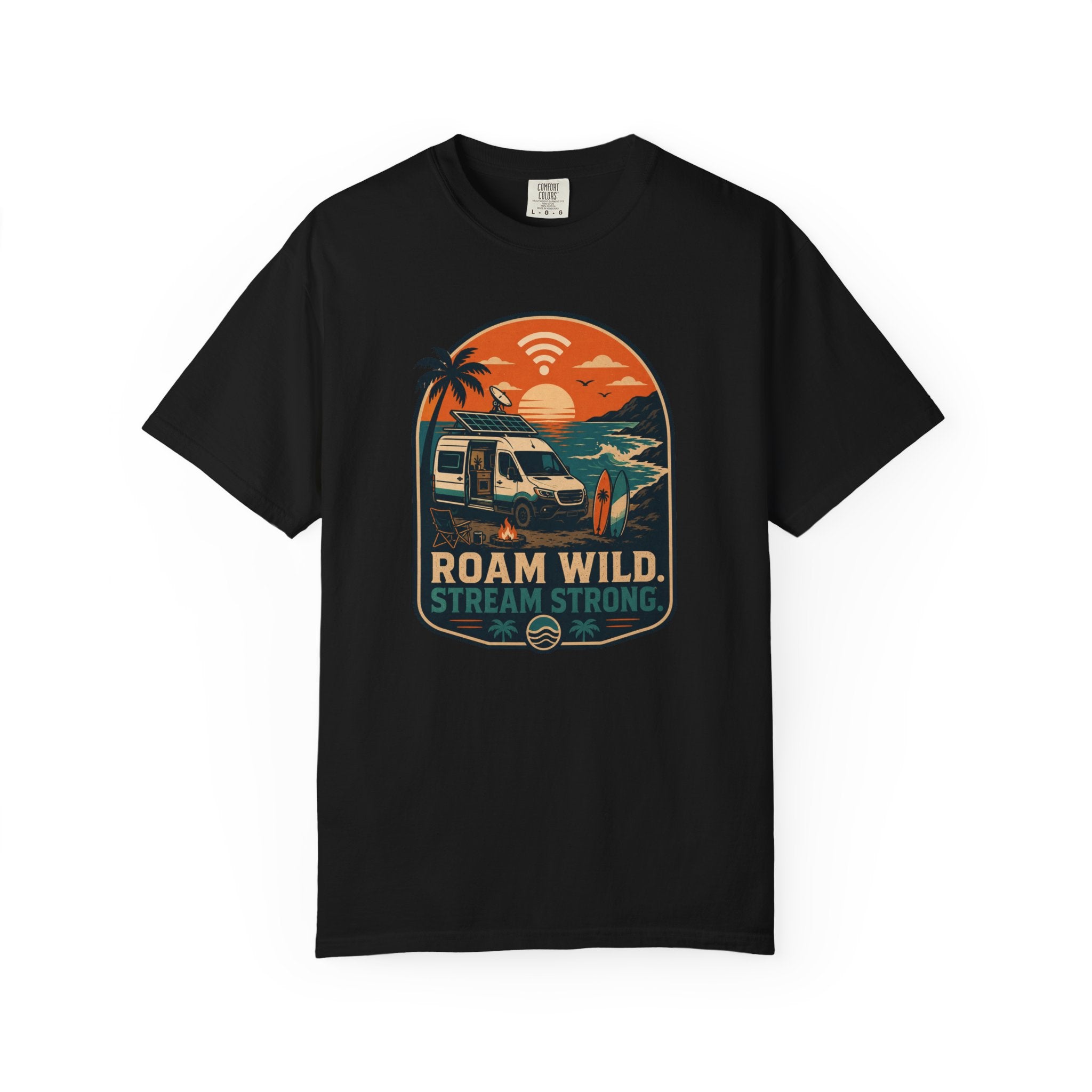 Roam Wild Stream Strong - T-Shirt