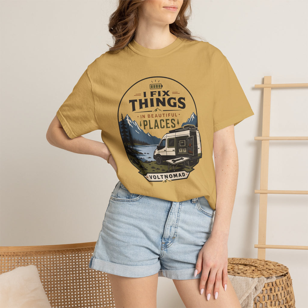 I Fix Things In Beautiful Places - T-Shirt