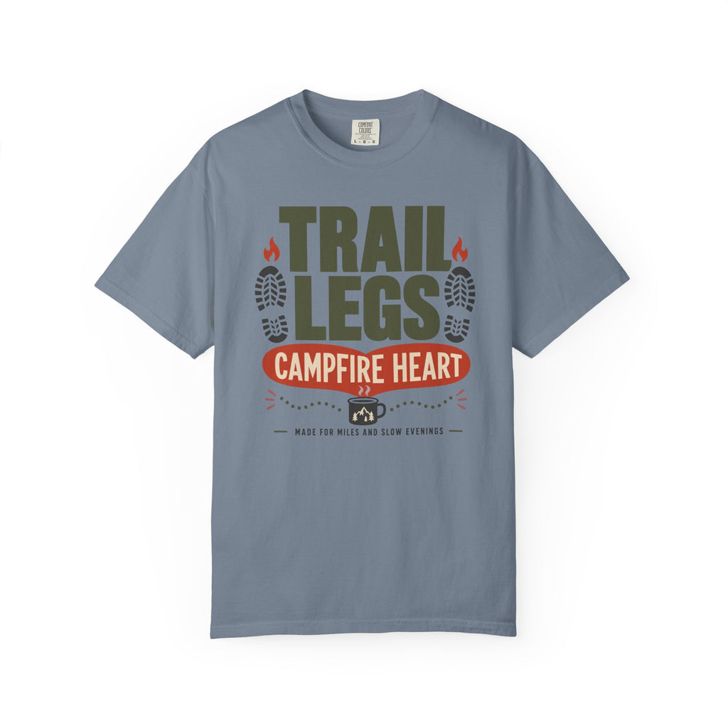 Trail Legs Campfire Heart - T-Shirt