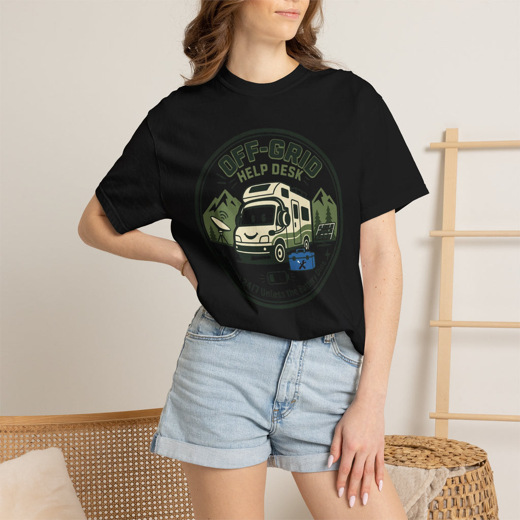 Off Grid Help Desk - T-Shirt