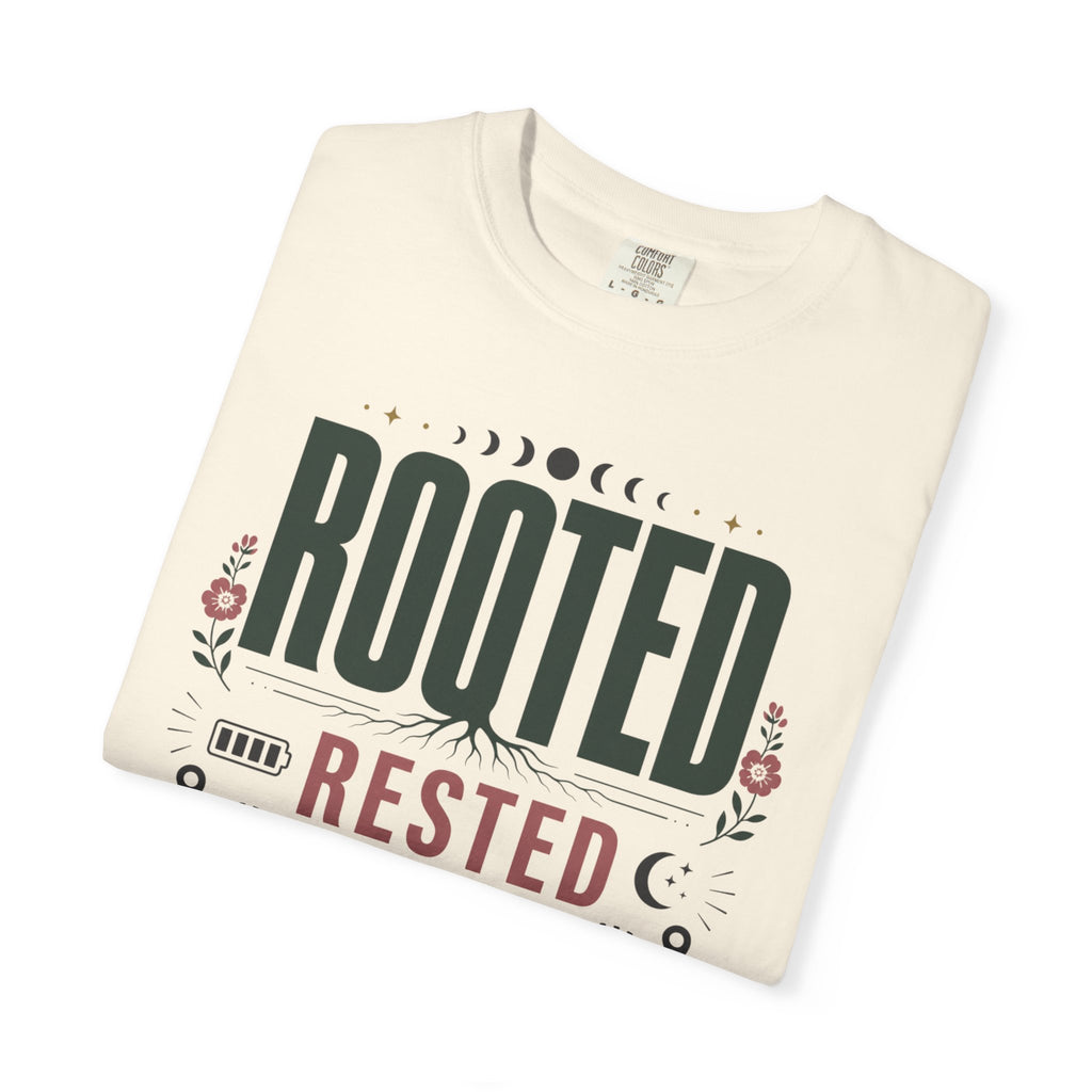 Rooted Rested Ready To Roam - T-Shirt