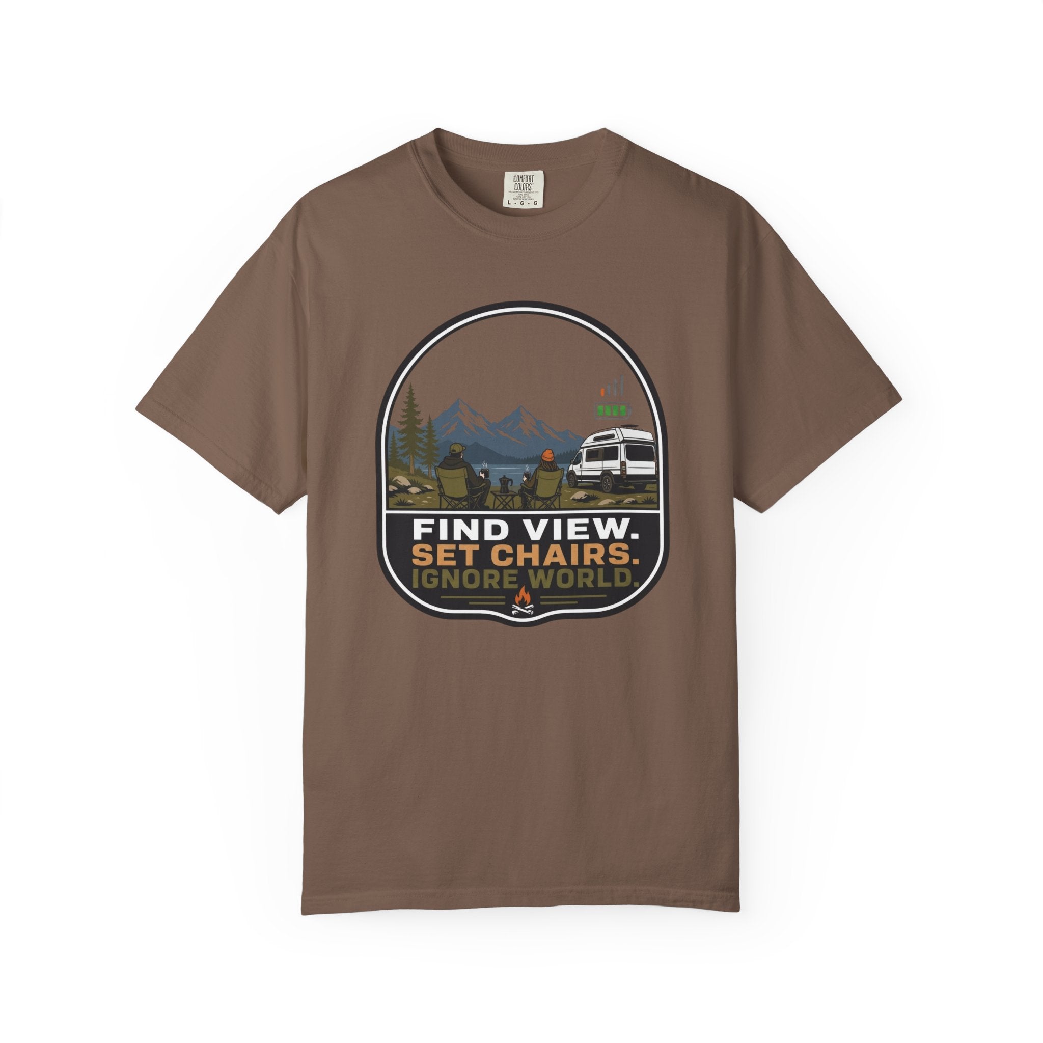 Find View Set Chairs Ignore World - T-Shirt