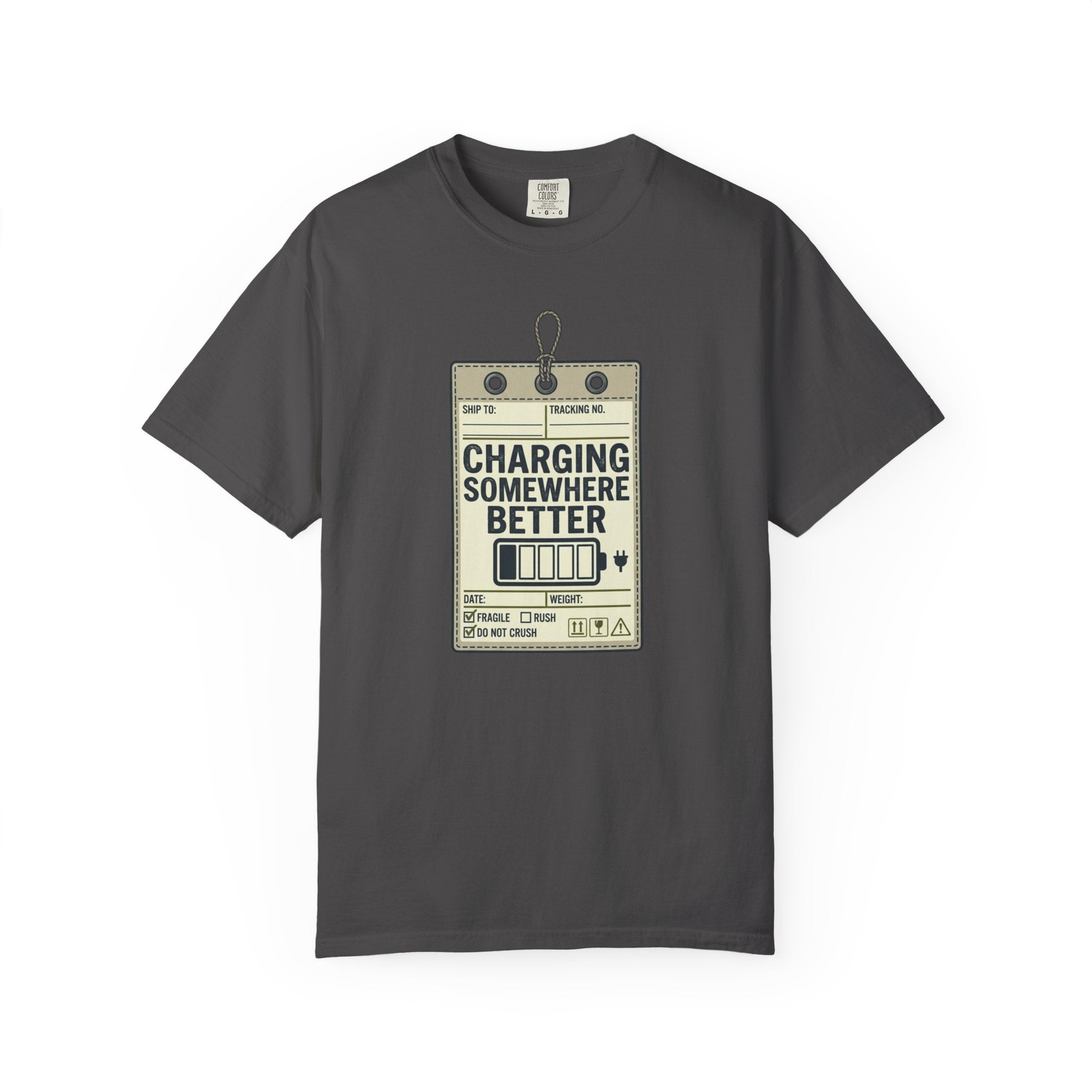 Charging Somewhere Better - T-Shirt