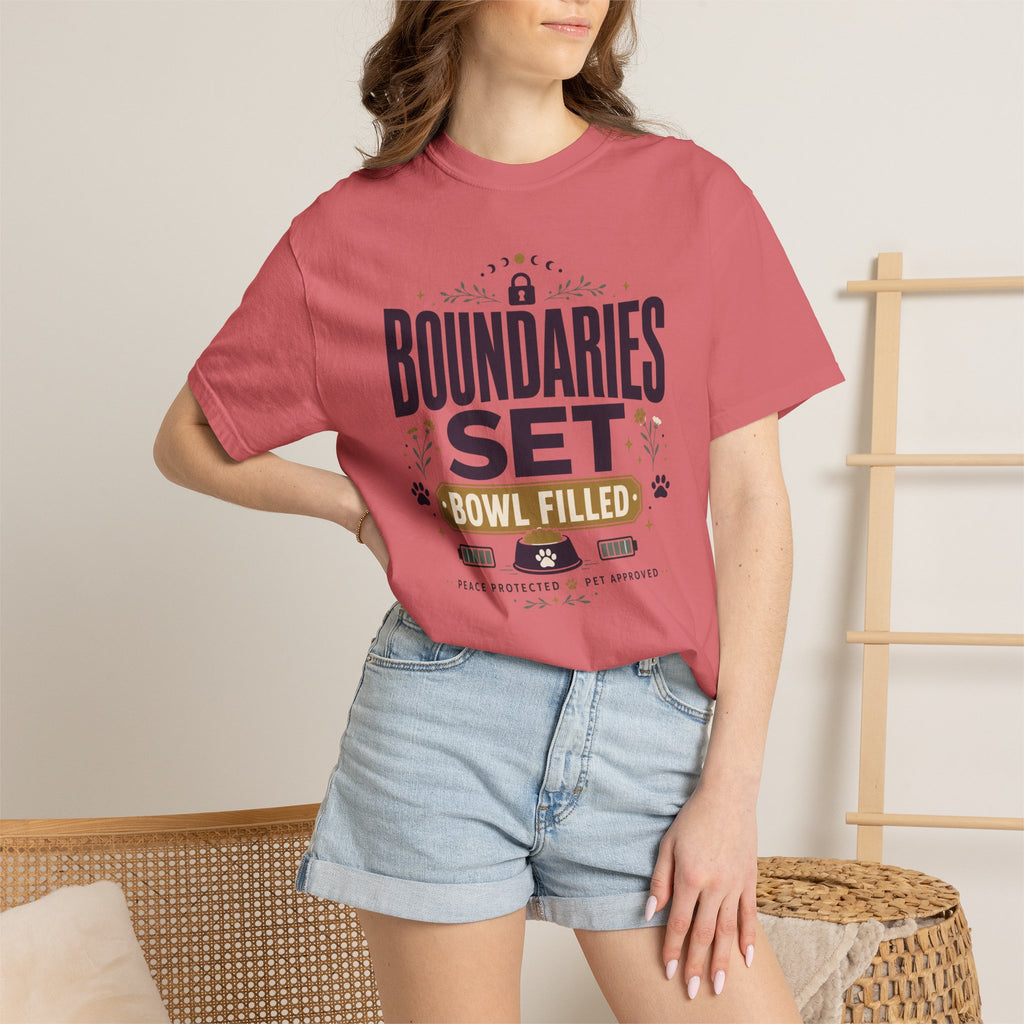 Boundaries Set Bowl Filled - T-Shirt