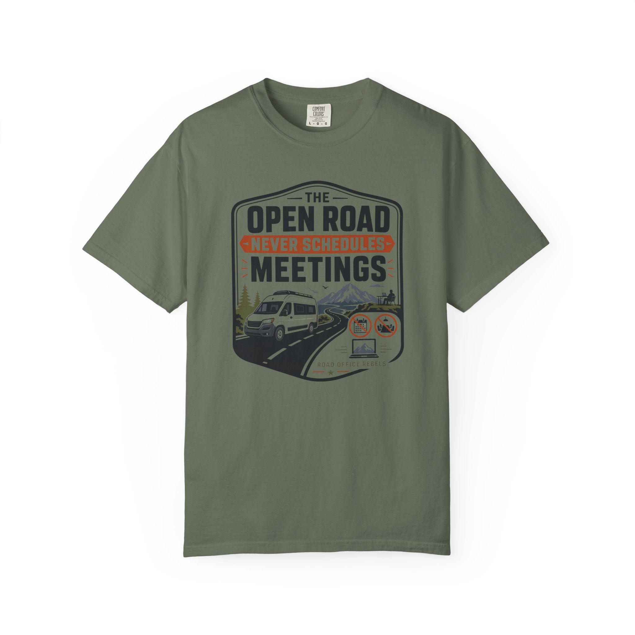 The Open Road Never Schedules Meetings - T-Shirt