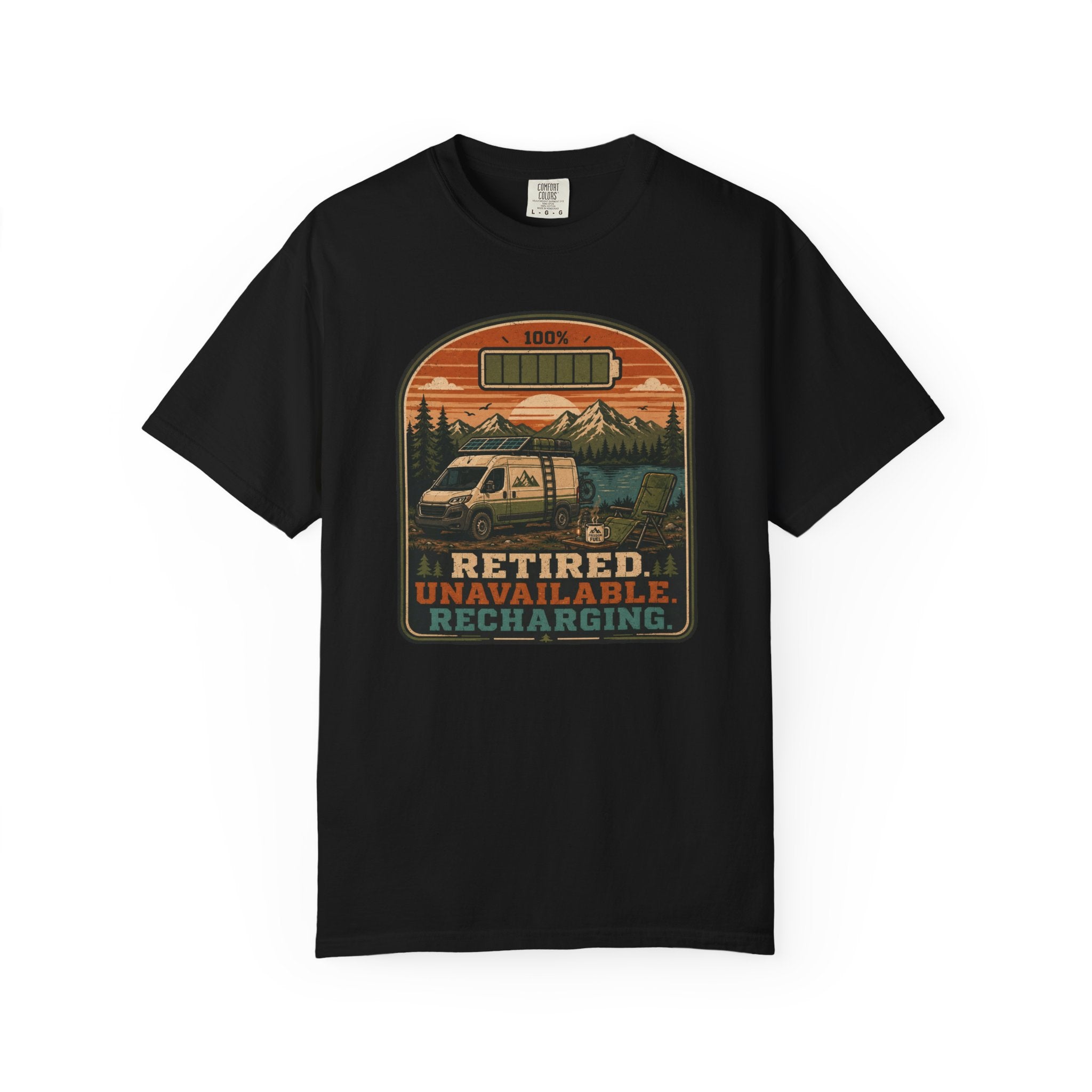 Retired Unavailable Recharging - T-Shirt