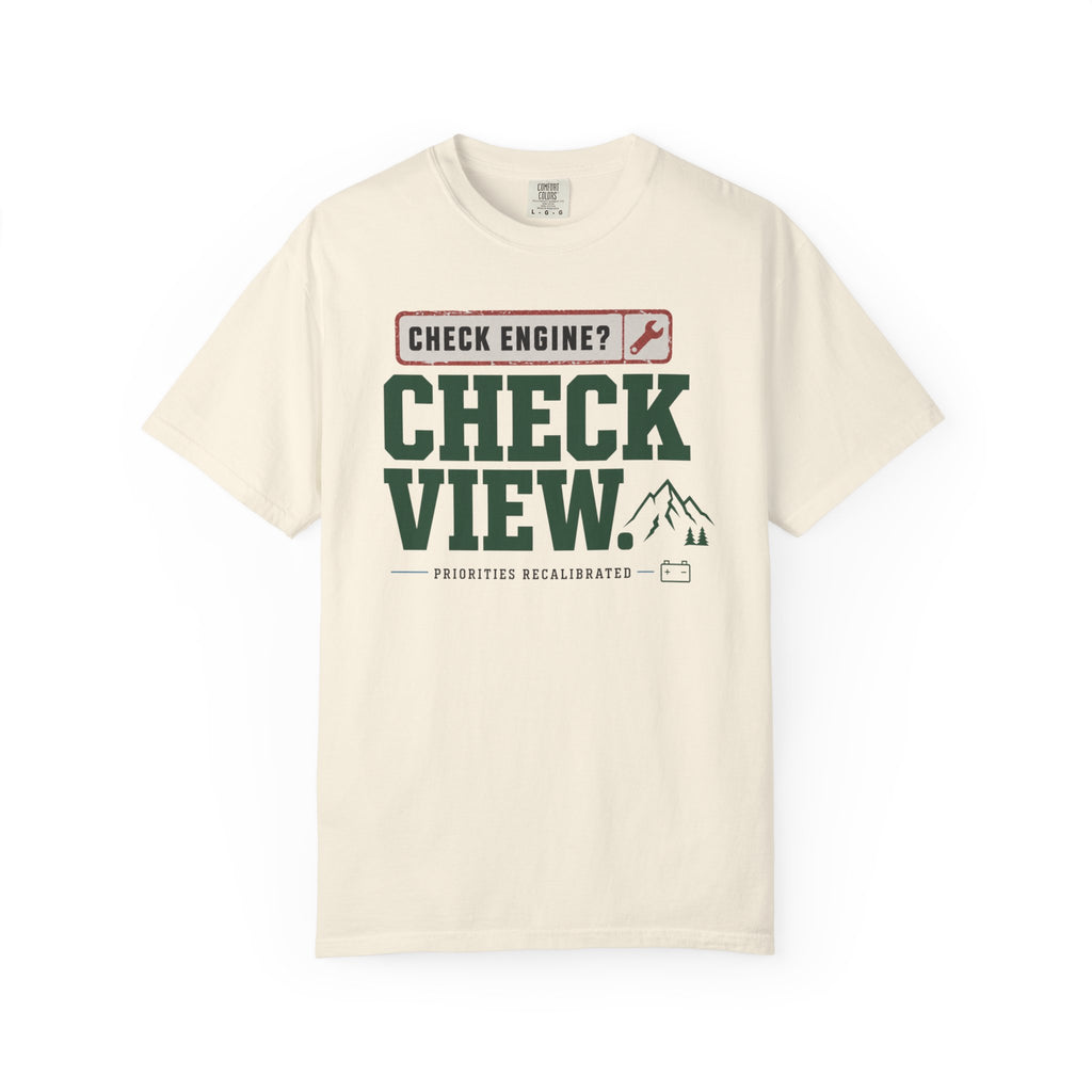 Check Engine Check View - T-Shirt