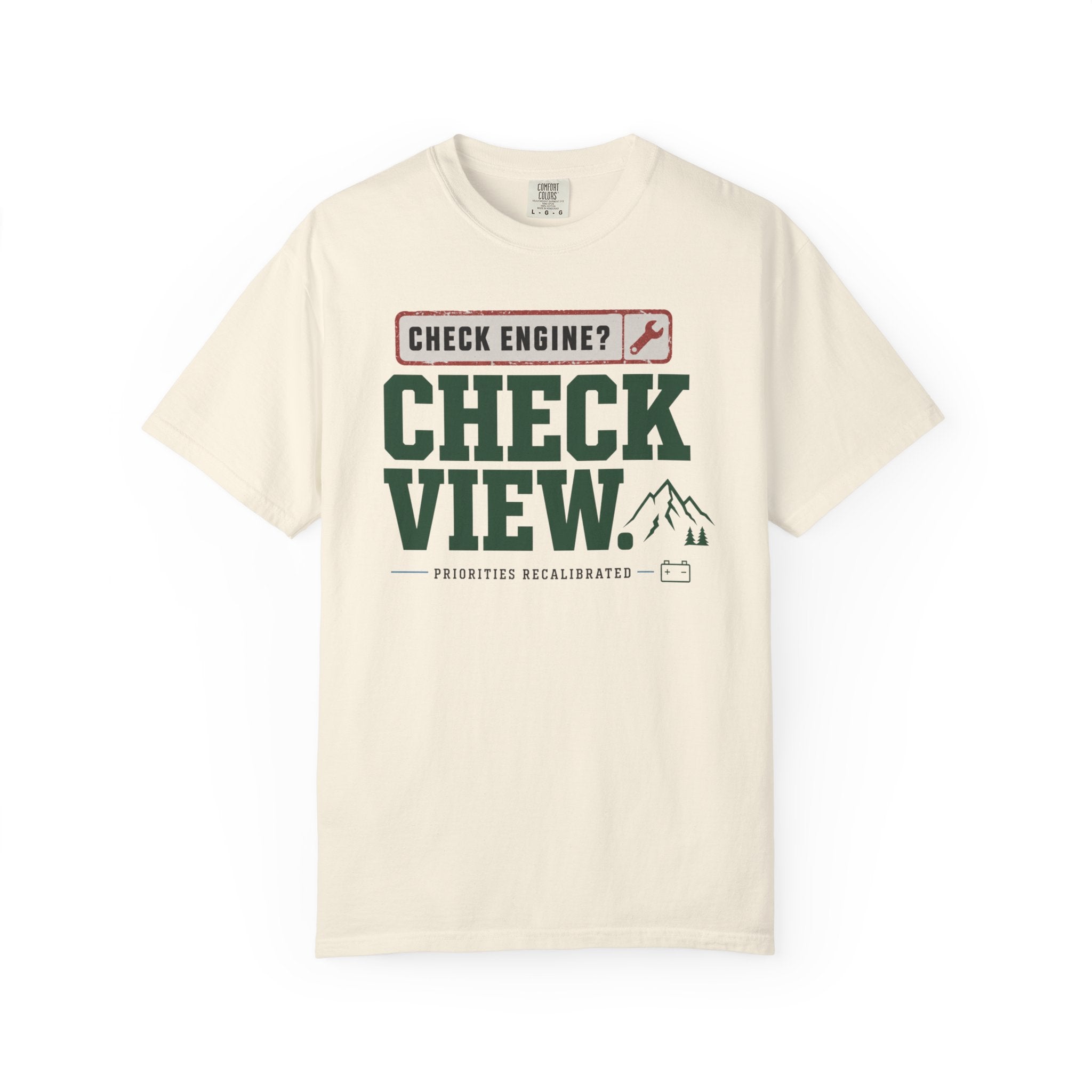 Check Engine Check View - T-Shirt