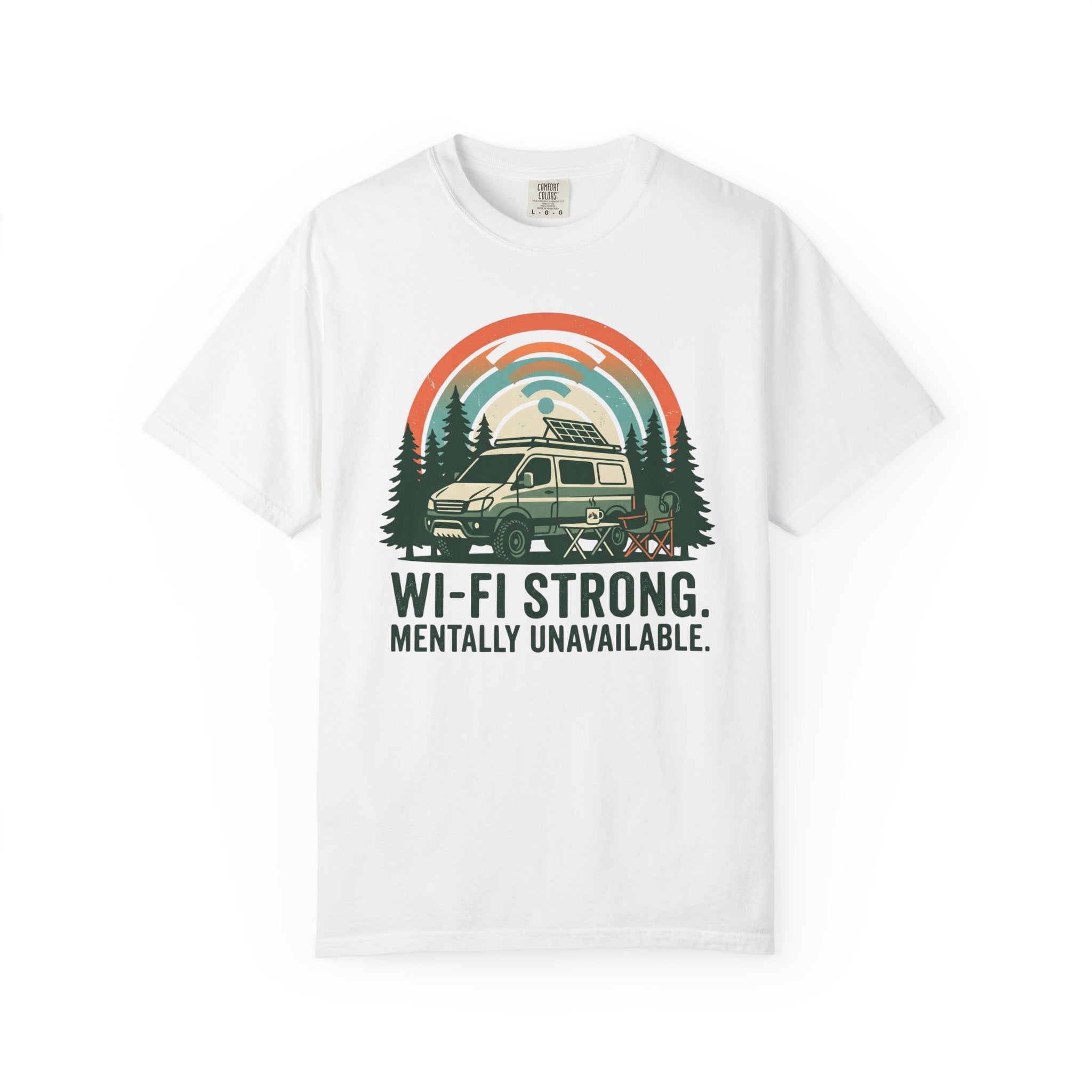 Wifi Strong Mentally Unavailable - T-Shirt
