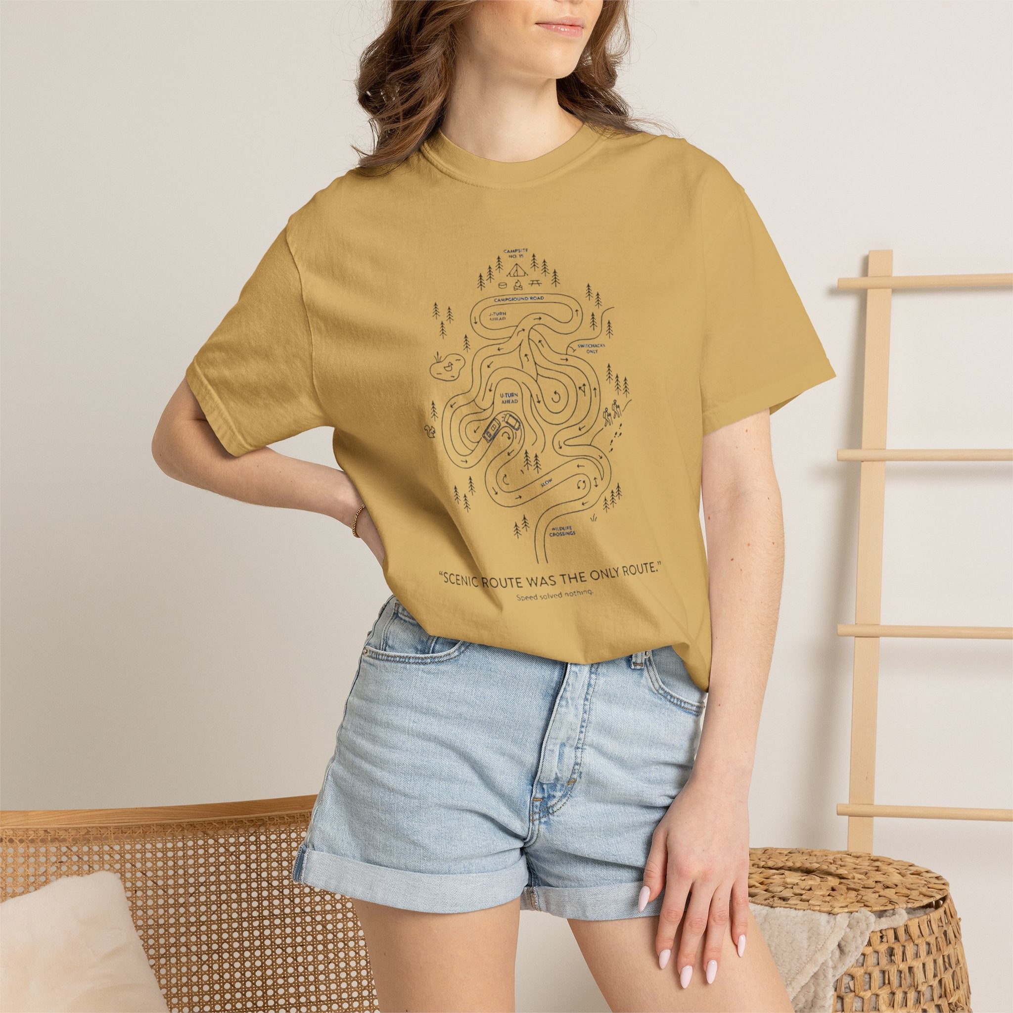 Scenic Route Was The Only Route - T-Shirt
